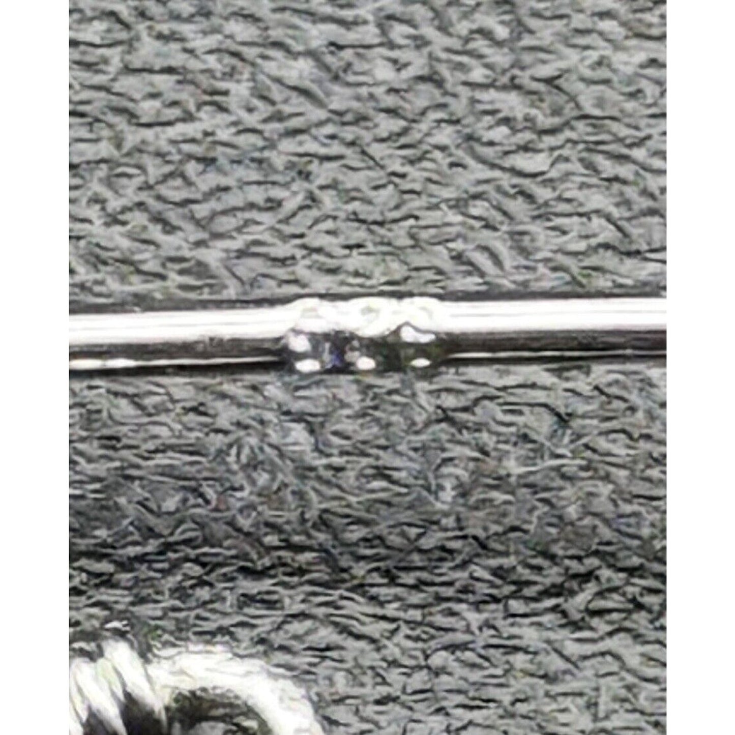 Modernist Sterling Silver 925 Double Dangle Geometric Earrings N12