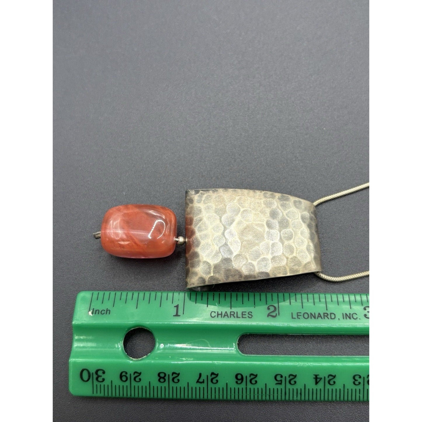 16" Silpada Sterling Silver Cherry Quartz Necklace N1188 X8
