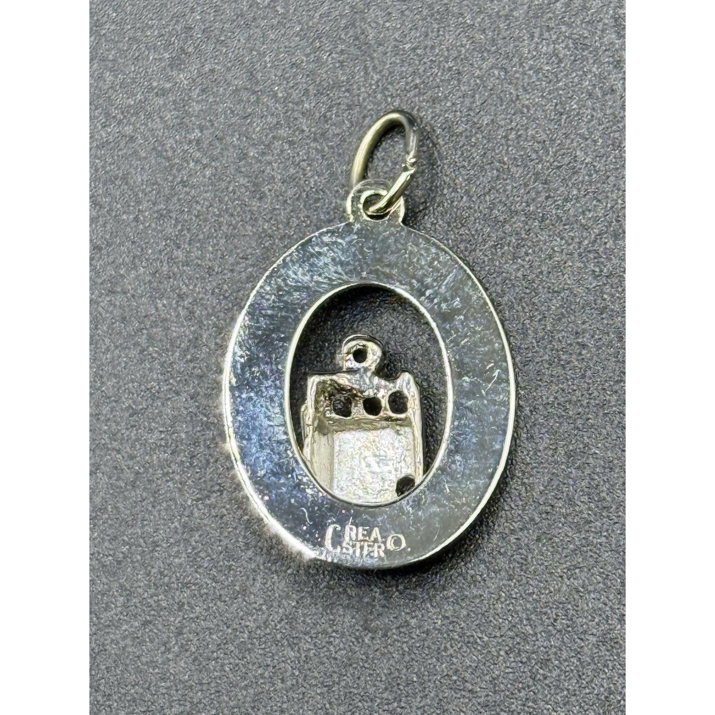 (5) Vintage Sterling Silver Charm Lot Vegas Cheer Diploma P3