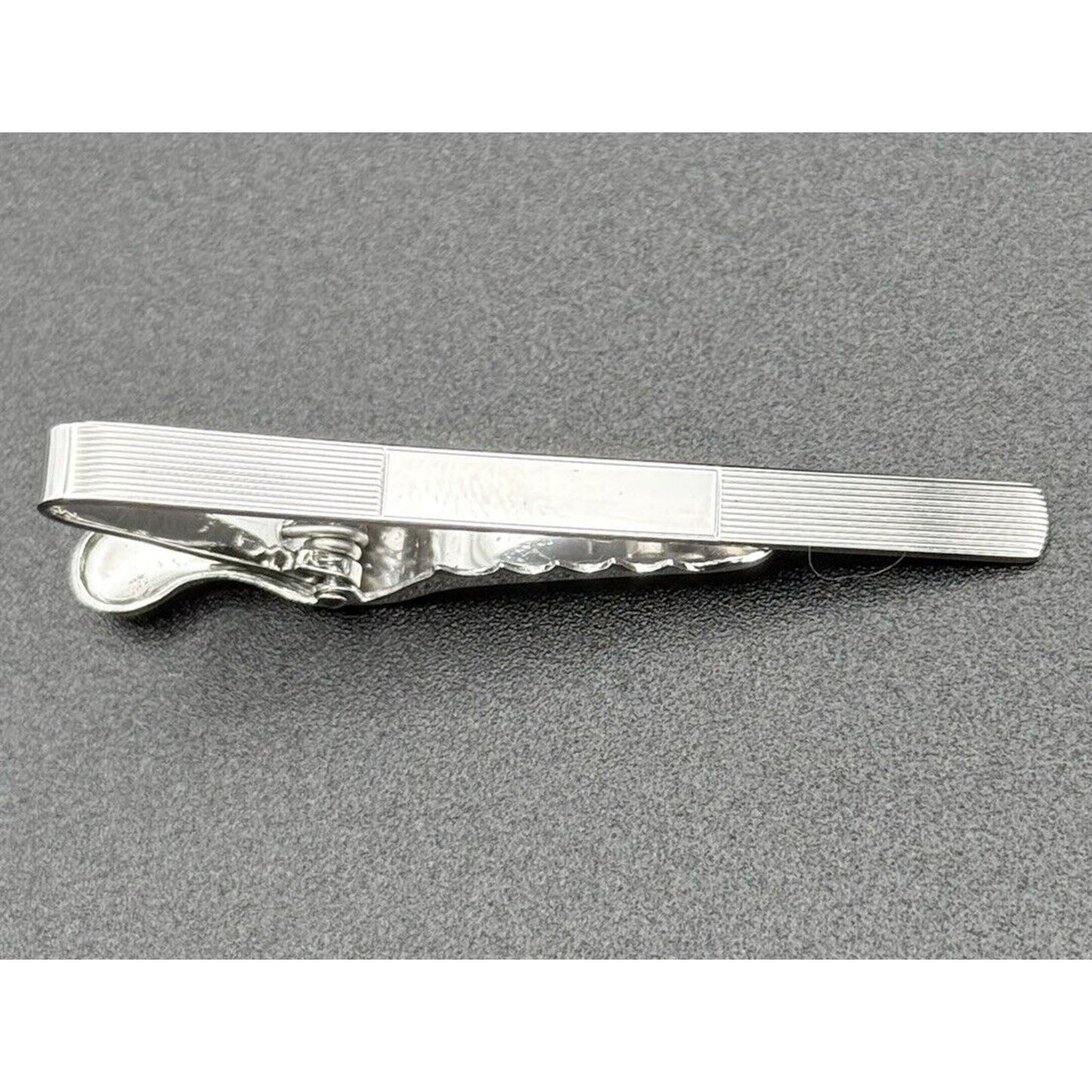 Excellent Used Condition Sterling Silver Tie Clip Engravable 4 Grams 925 N11