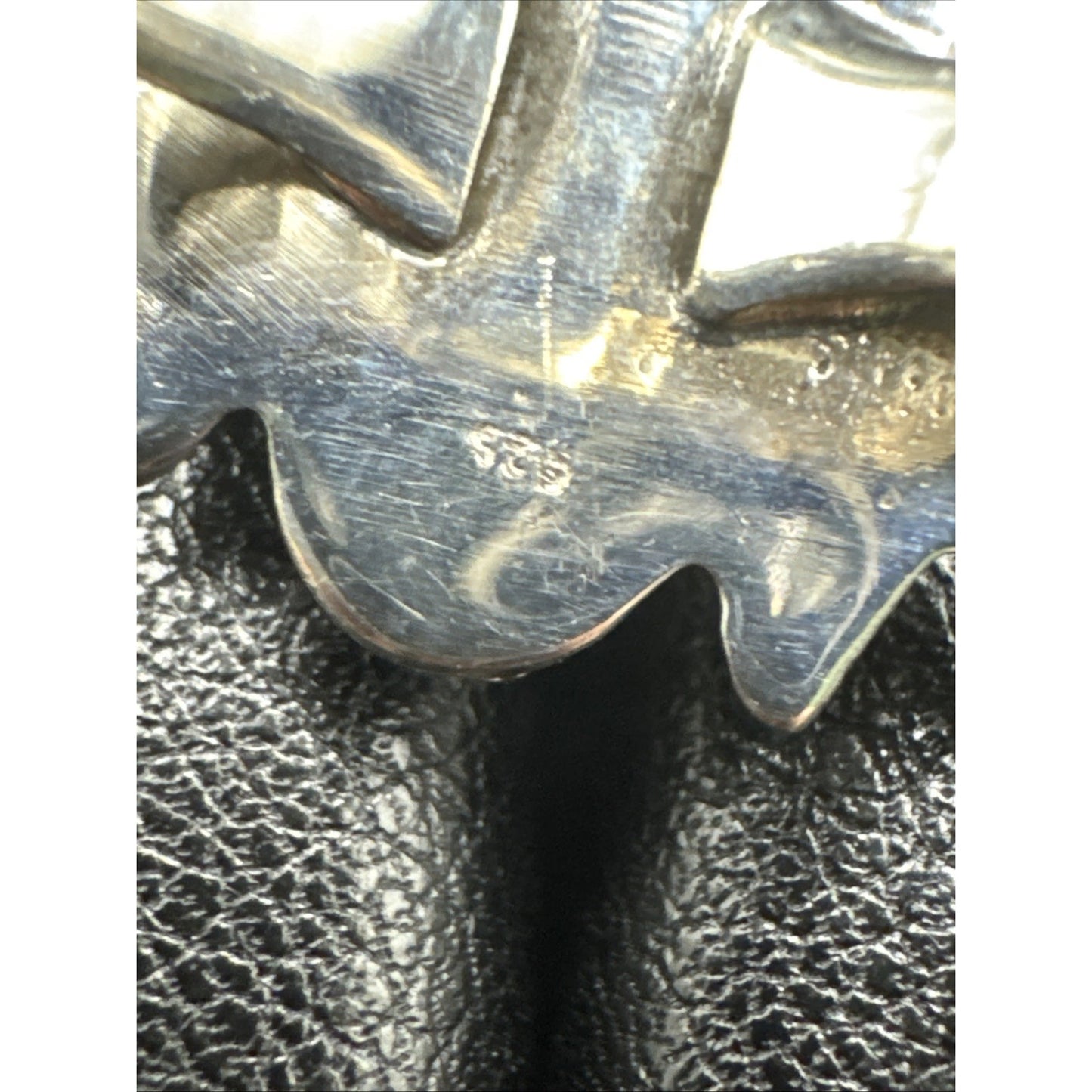 EUCSterling Silver Turquoise Antler Huntress Ring 7g 925 Size 7.25 T29