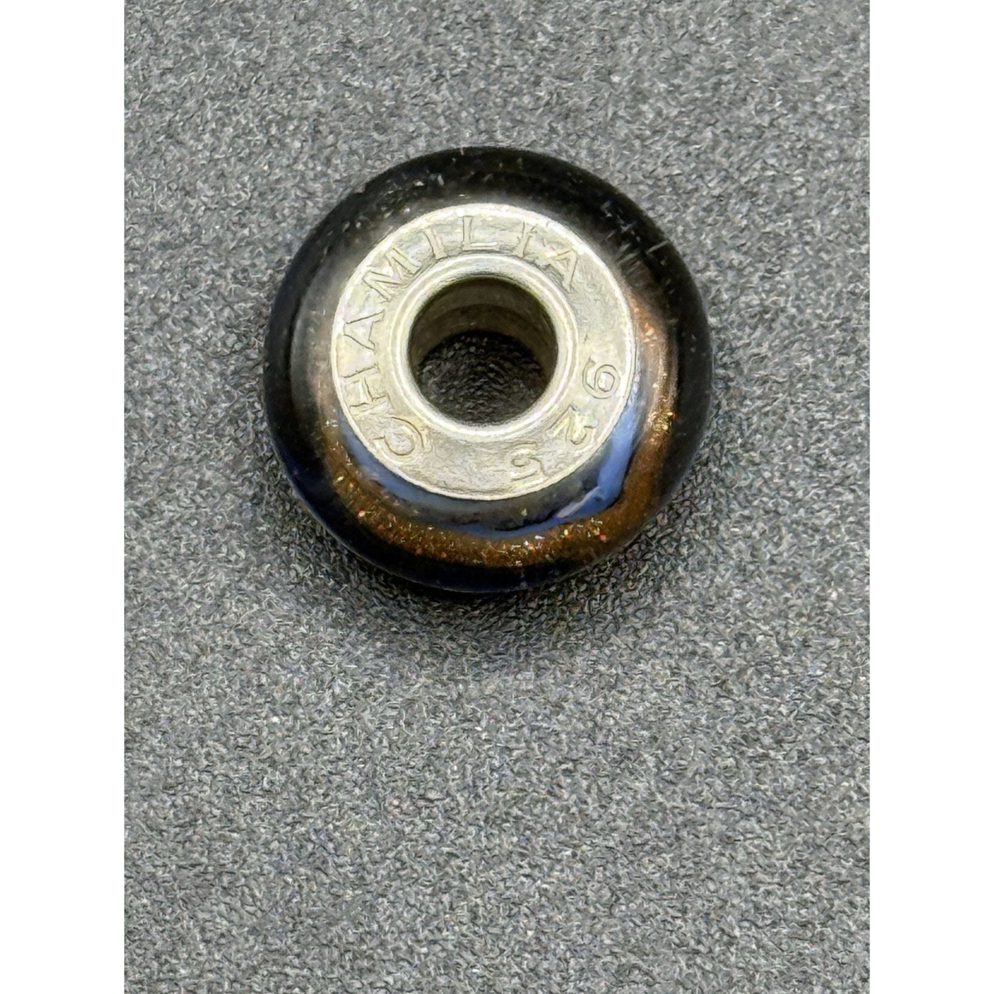 Camilla Sterling Silver Murano Glass Multi Color Charm 925 P10