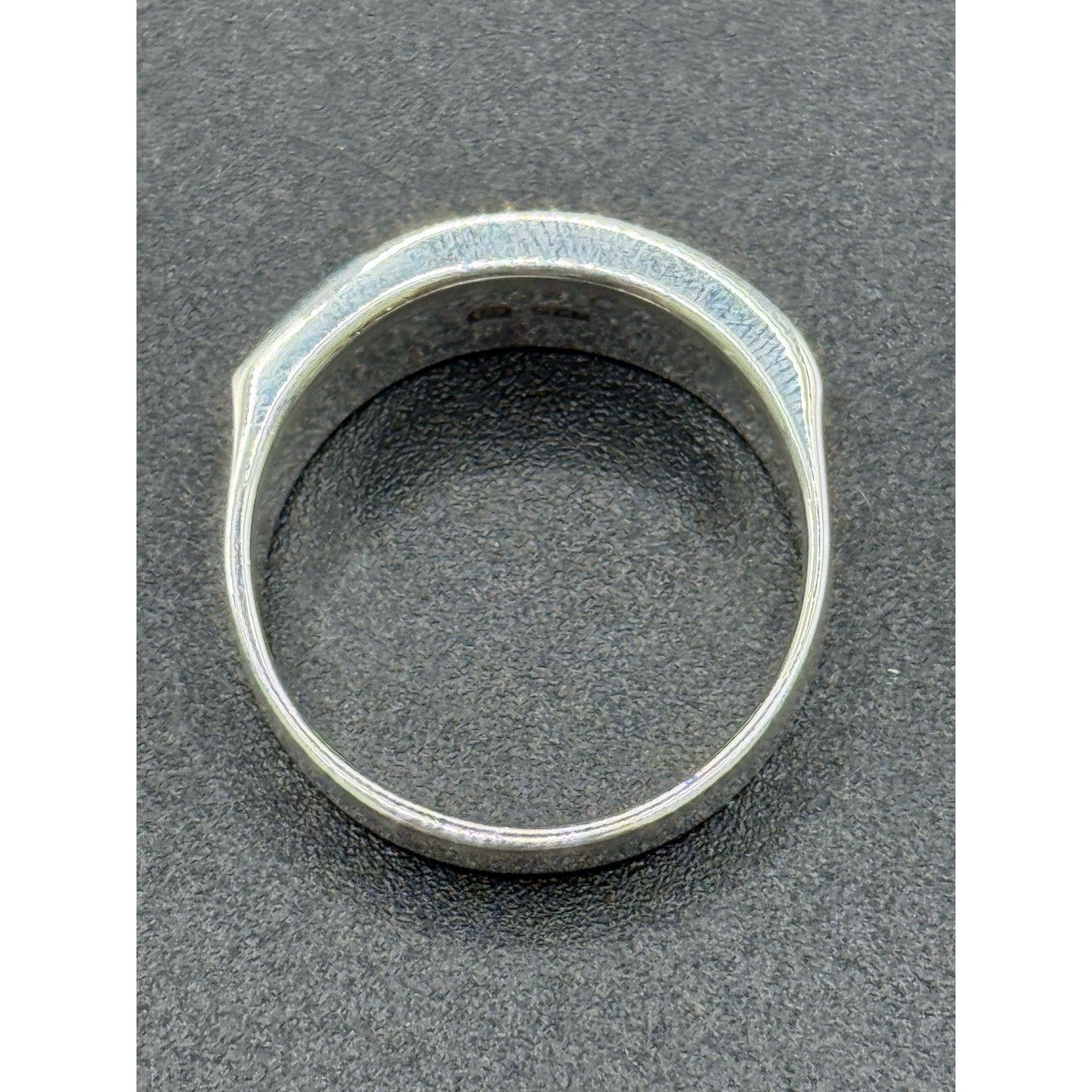 New Condition Sterling Silver Multigemstone Band Ring Size 10.00 Turquoise