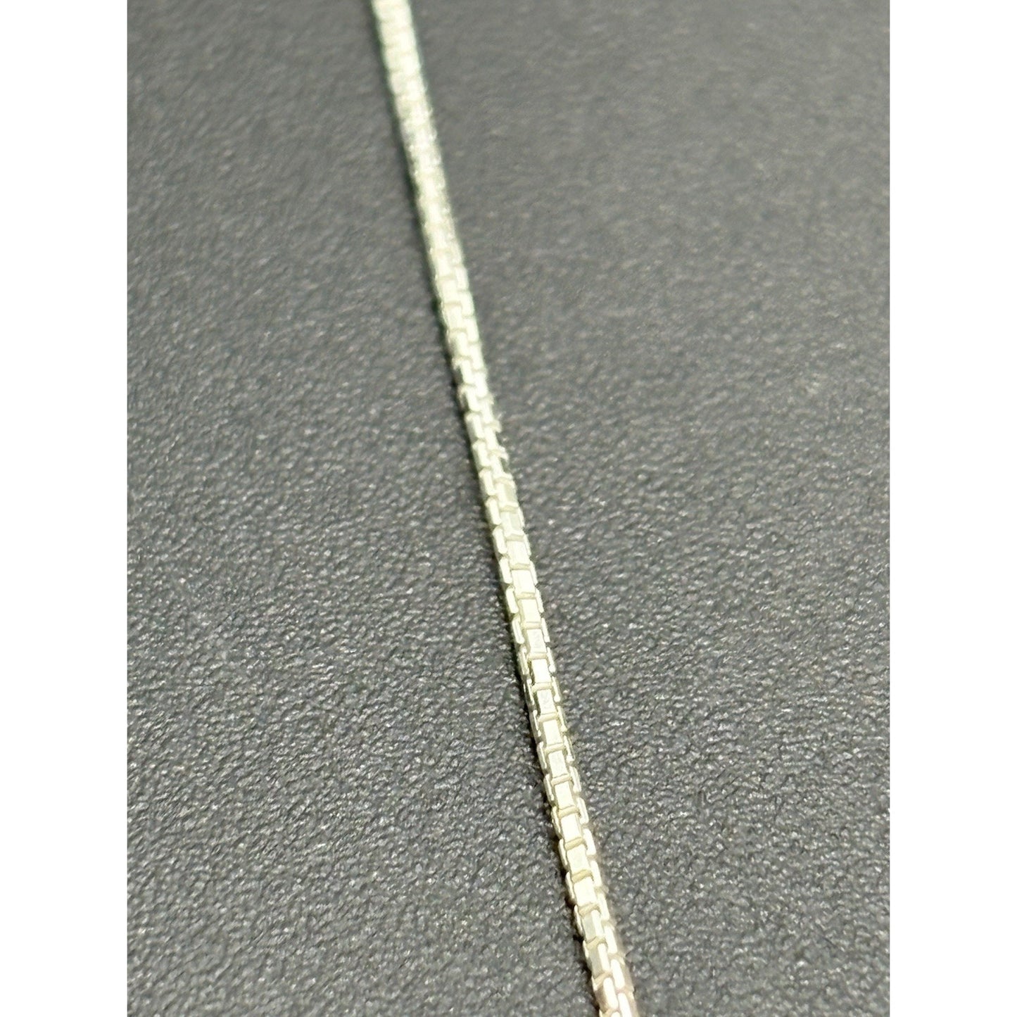 20" New Condition Sterling Silver Gothic Cross Pendant Necklace