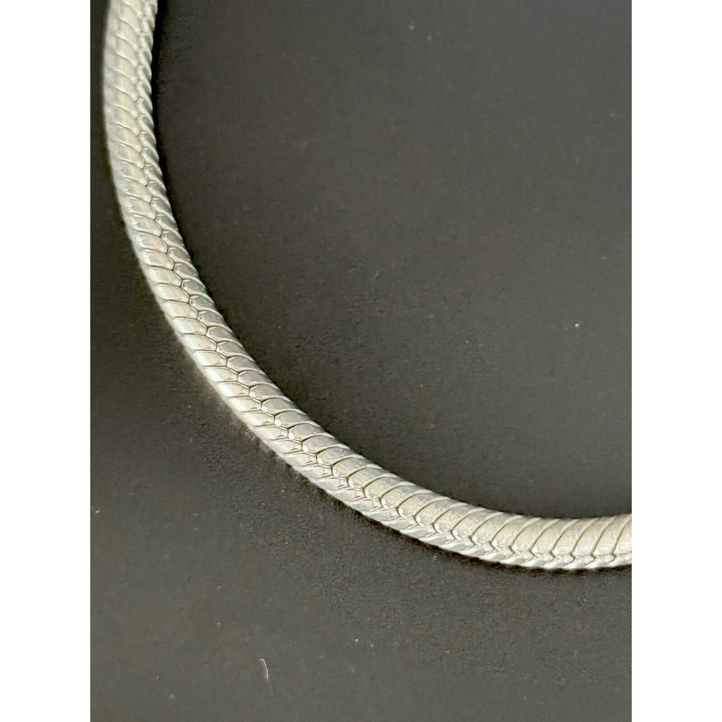 Sterling Silver 9” Snake Chain Bracelet 3.75MM 21 Grams M28