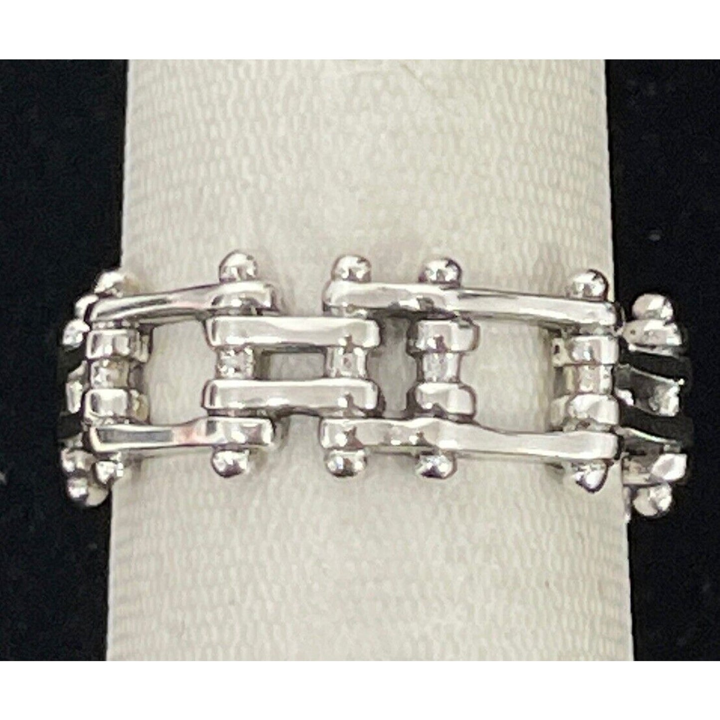 Ladies Sterling Silver Bicycle Chain Size 7.00 925 New Condition