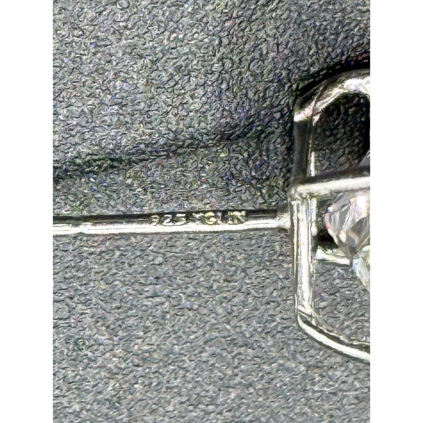 JTV EUC Bella Luce Sterling Silver Princess Stud Earrings 925 N19
