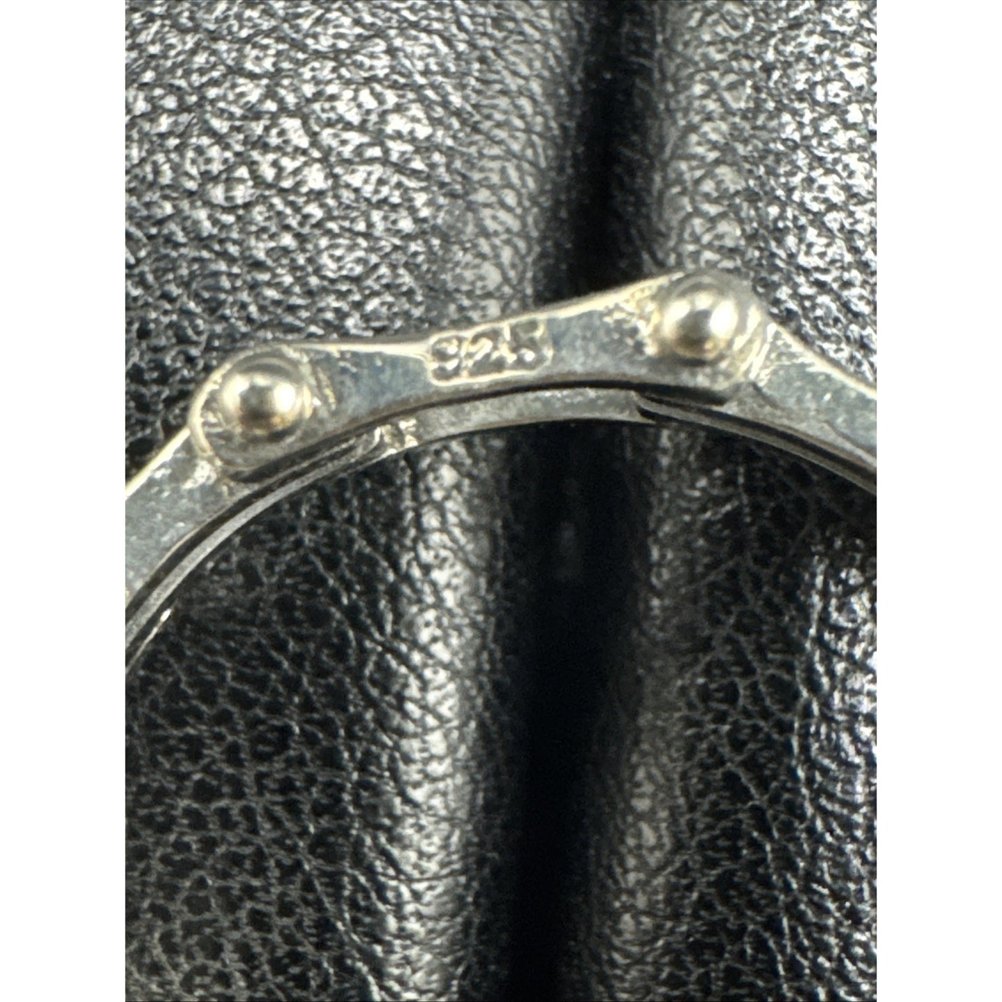 New Condition Sterling Silver Bike Chain Ring Size 13