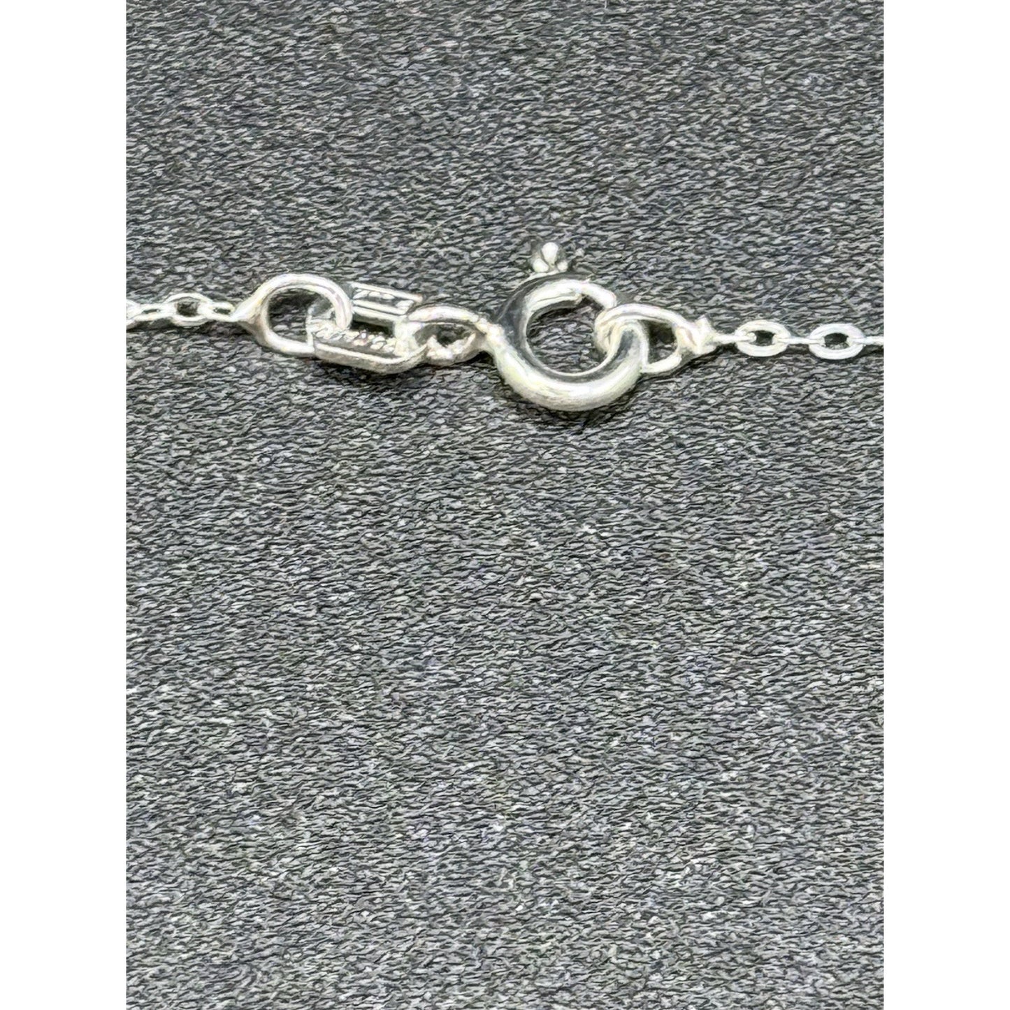 18” Sterling Silver Genuine Amber Pendant Necklace New Chain 925 P11