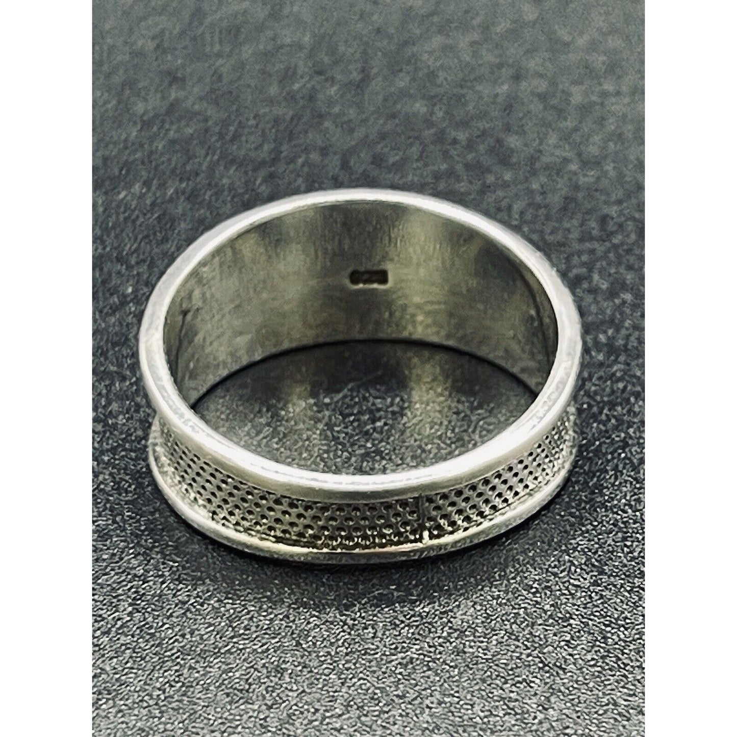 New Condition Sterling Silver Three Crosses Jesus Ring Size 10.00