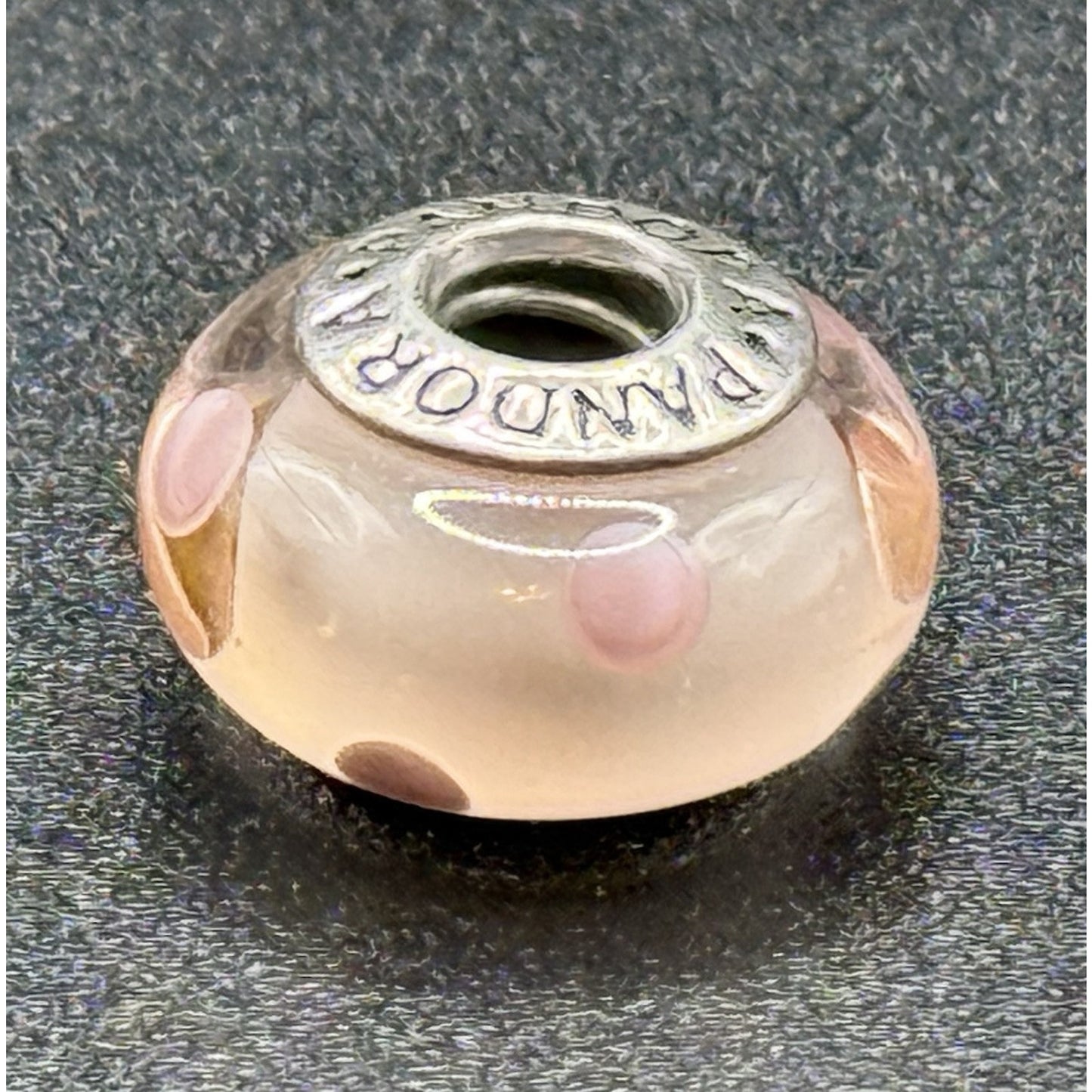 Pandora Pink Bubble Murano ALE 925 N19