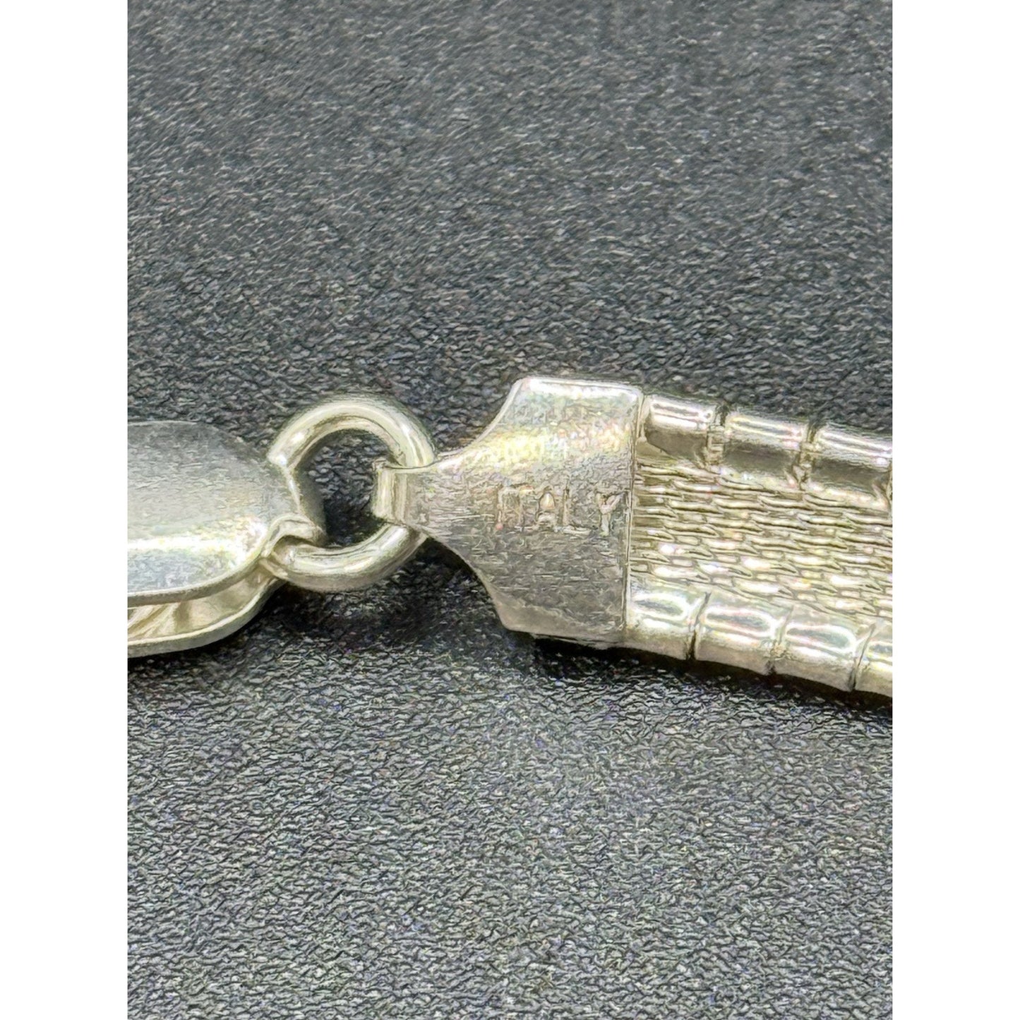 16” Sterling Silver Omega Style Collar Necklace 34 Grams P5