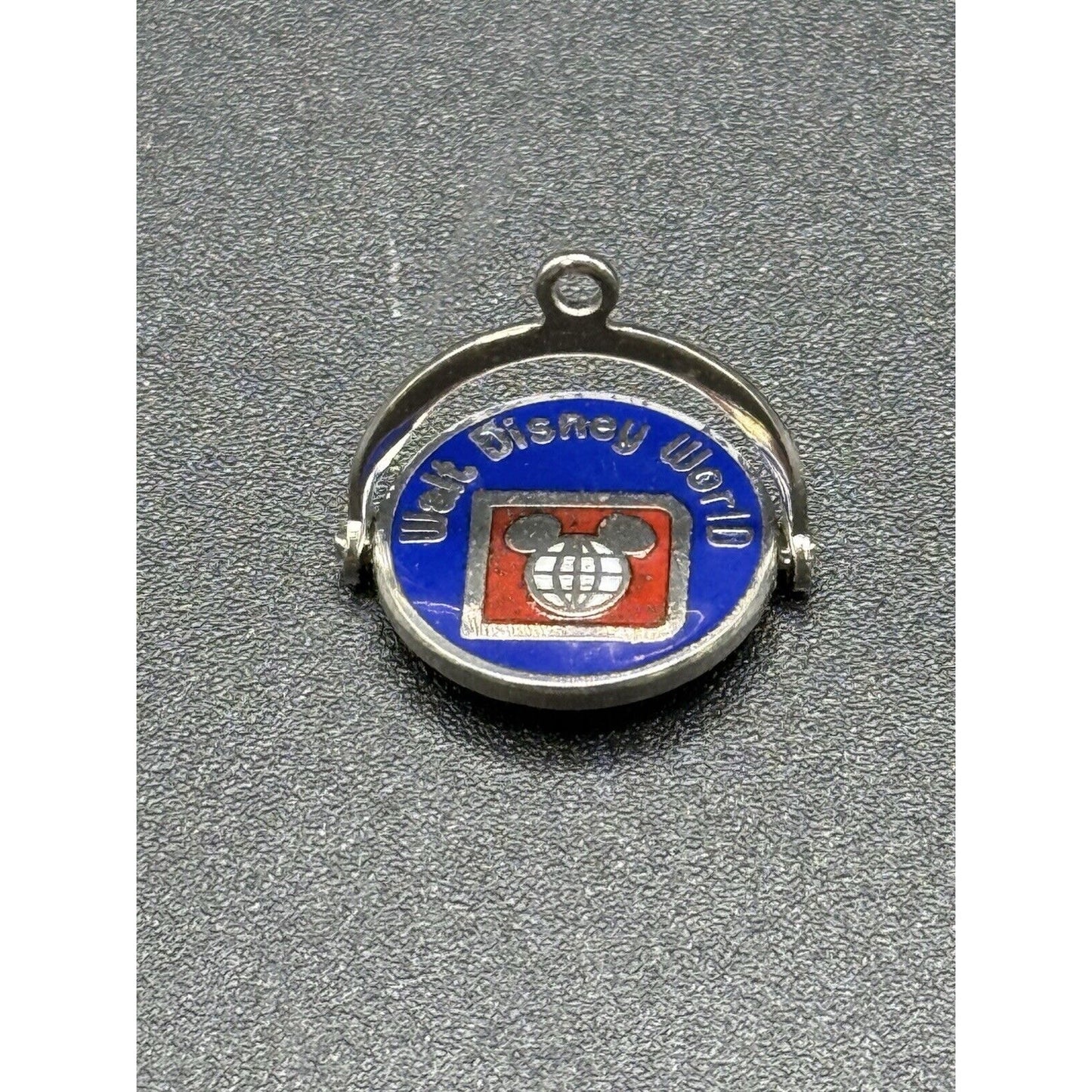 Vintage Walt Disney World Spinner Sterling Silver Charm M27
