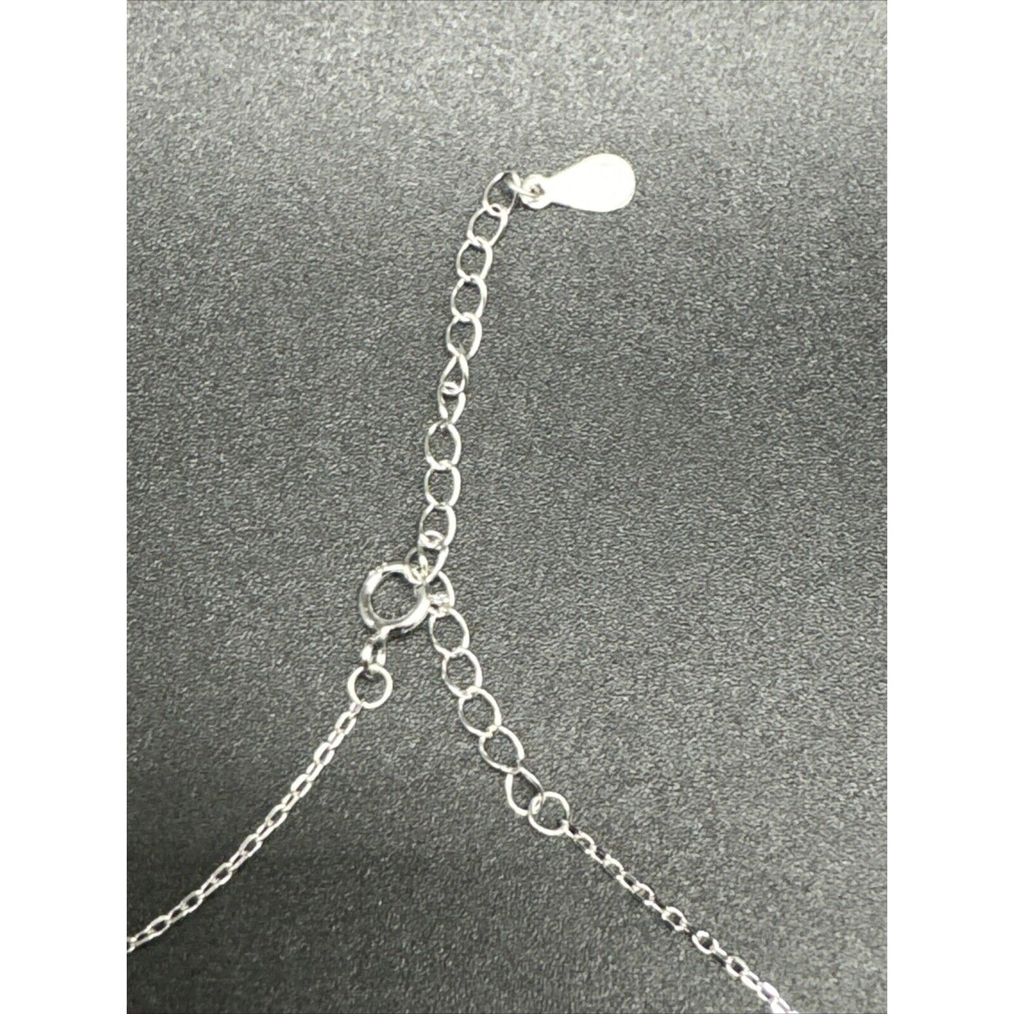 18” New Condition Sterling Silver Mountain Range Necklace 925