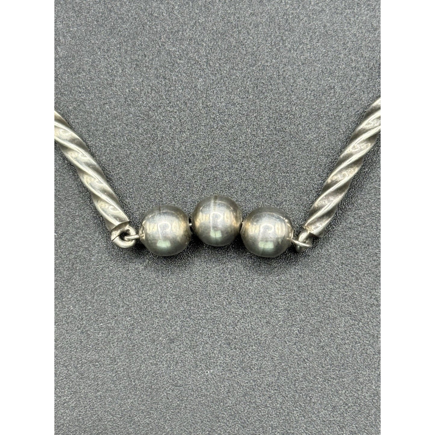 Taxco 28” Sterling Silver Necklace 75 Grams TR-57 W8
