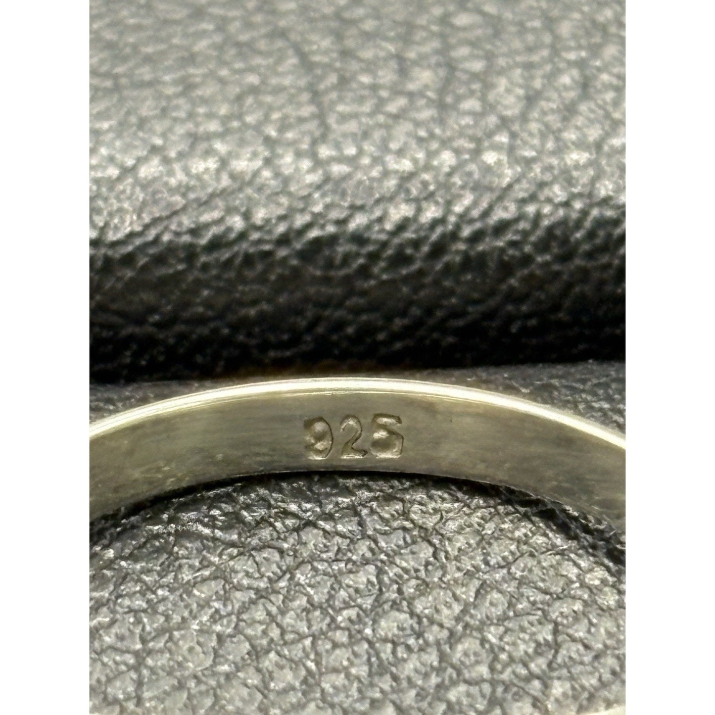 New Condition Sterling Silver Bali Turquoise Ring Size 7