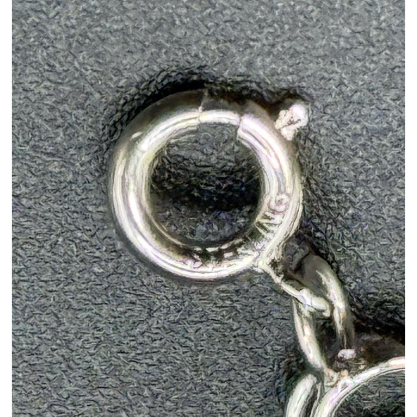 7.25” Sterling Silver Charm Bracelet 7 Grams 925 N28