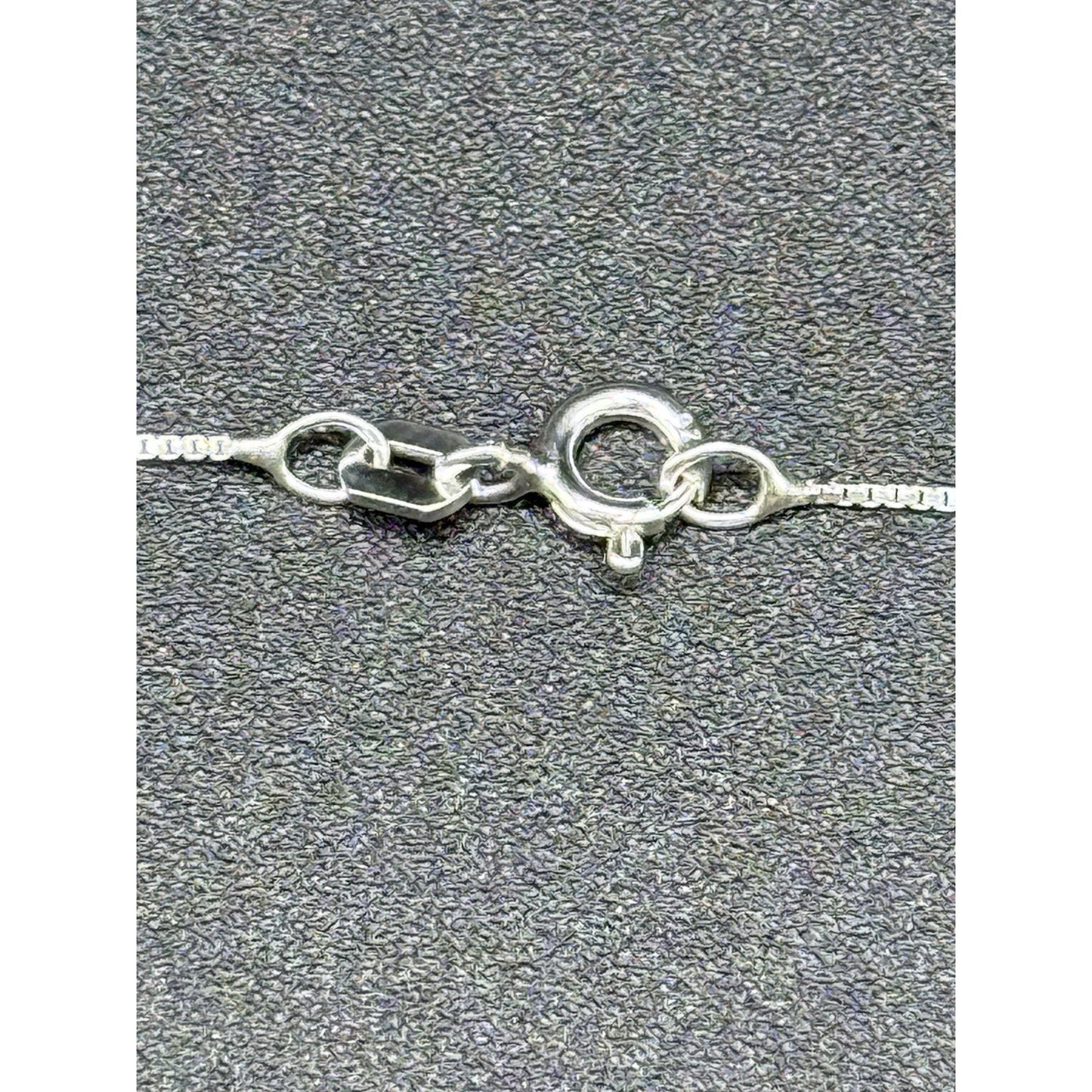 18” Sterling Silver Amber Fruit Pendant Necklace 925 New Chain P11