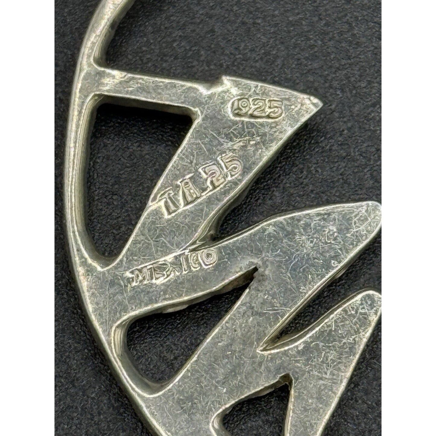 Vintage Taxco Sterling Silver Cat Brooch Pin Signed 17 Grams M27