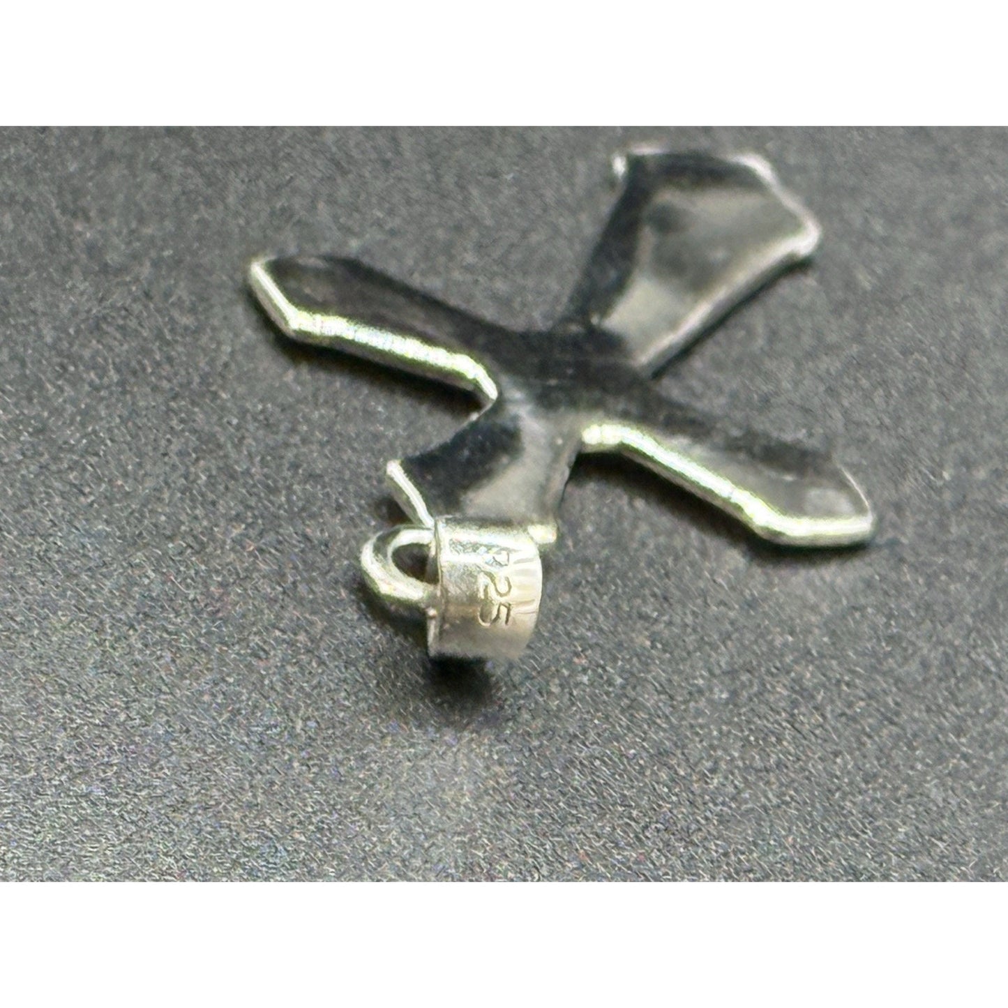 New Condition Sterling Silver Celtic Cross Triquetra Pendant 925