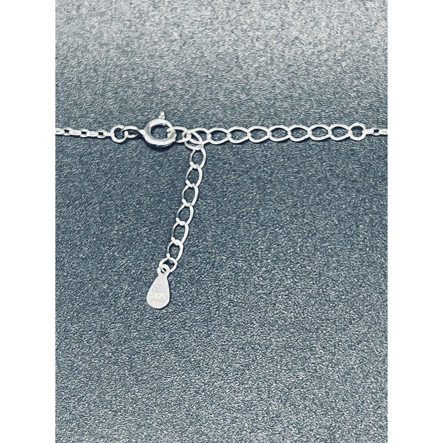 18” New Condition Moissanite Pendant Necklace GRA