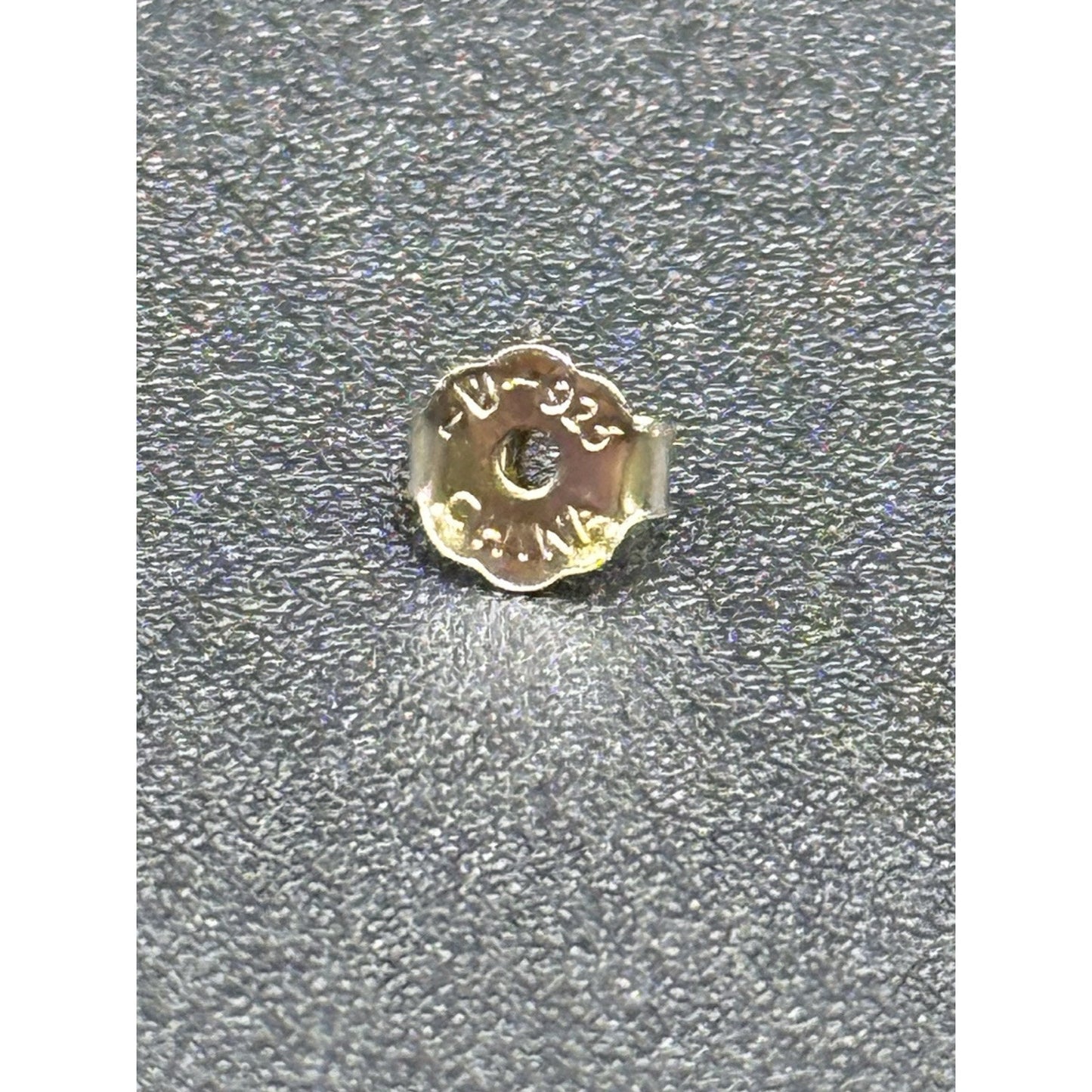 6MM Button Genuine Pearl Sterling Silver Stud Earrings 925 N17