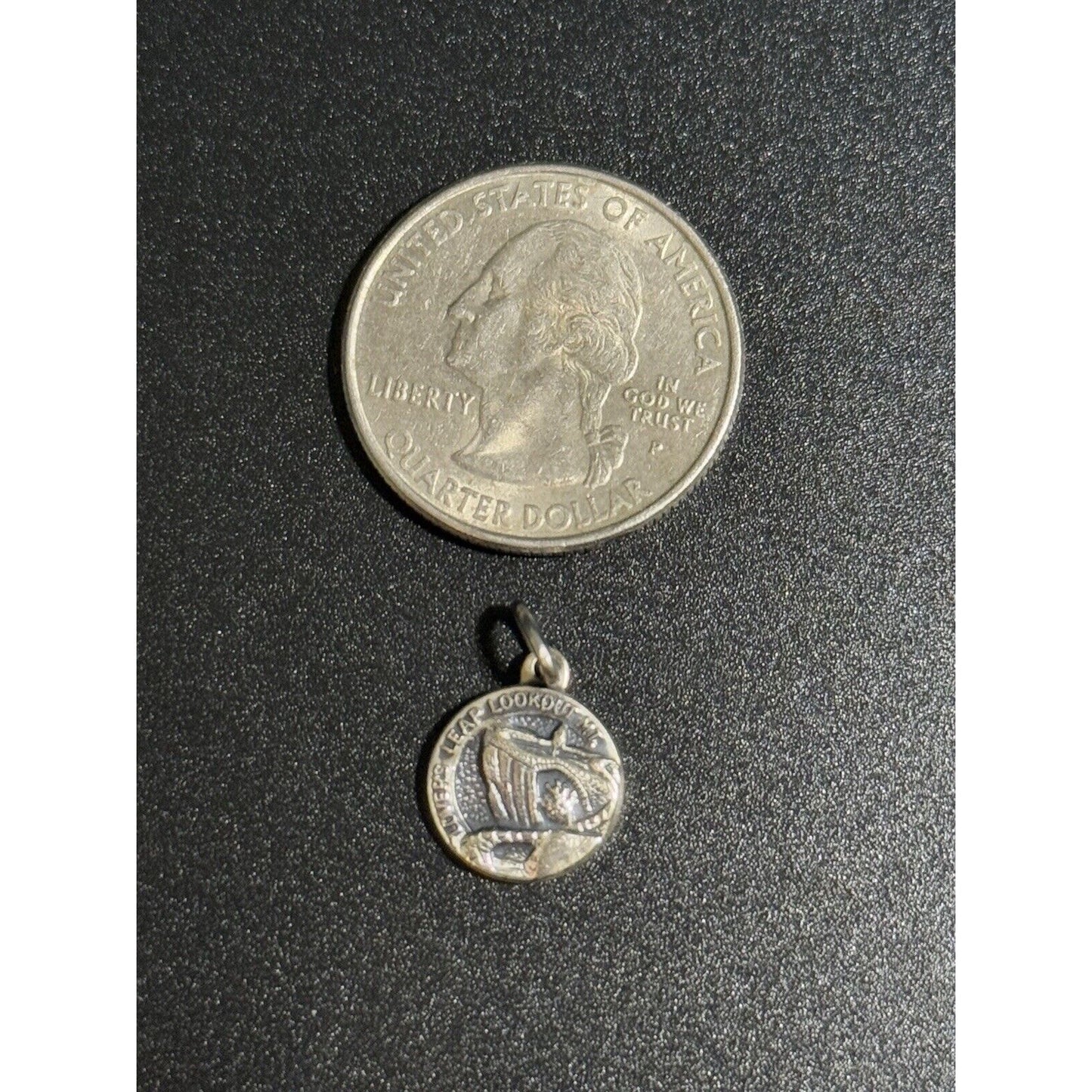 Lovers Leap Lookout Mountain Sterling Silver Charm 925 M22