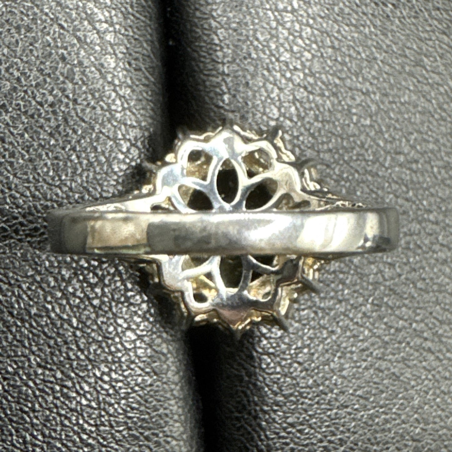 EUC Chrome Diopside Topaz Ring Size 8 U1
