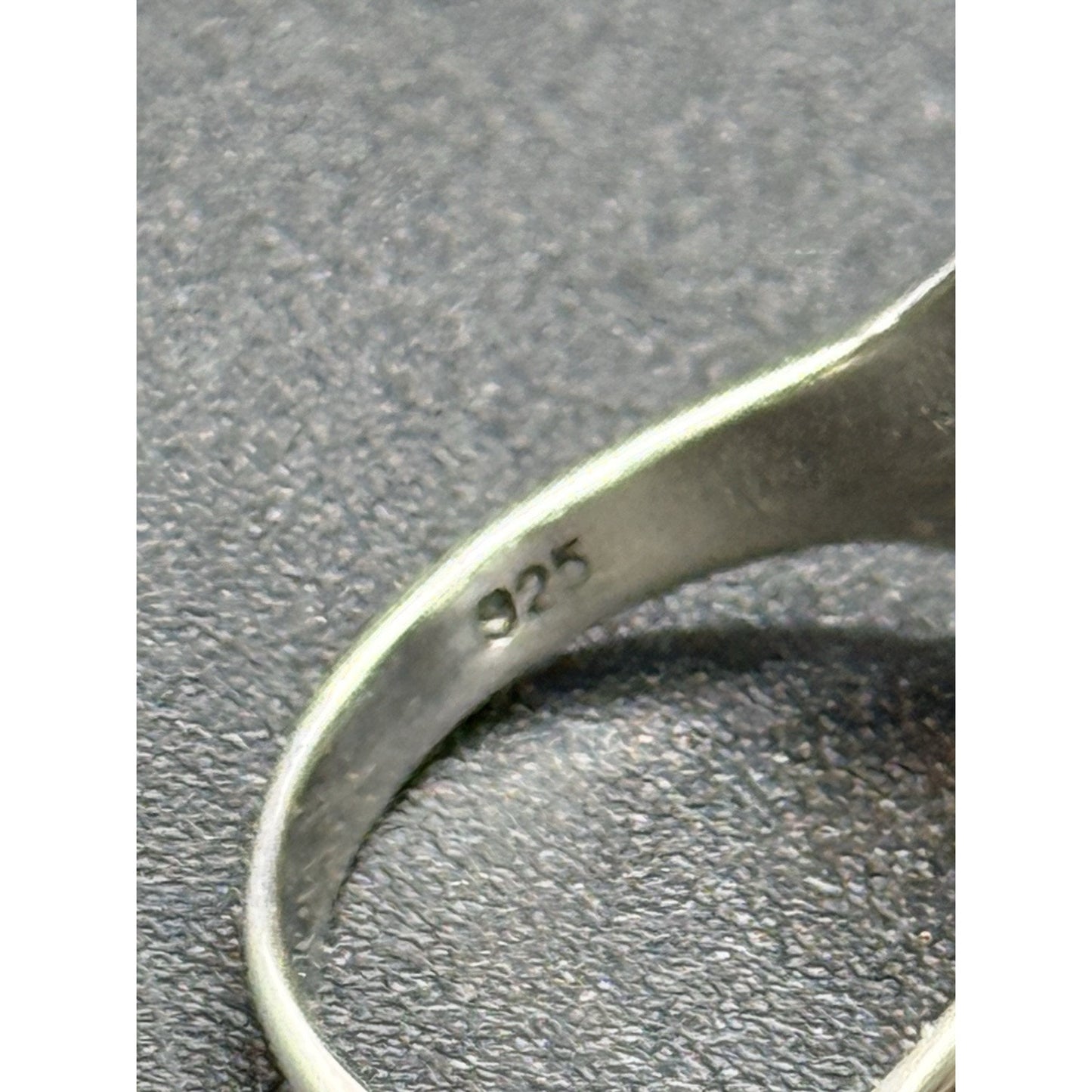New Condition Sterling Silver Dragon Wings Ring Size 6.50 925