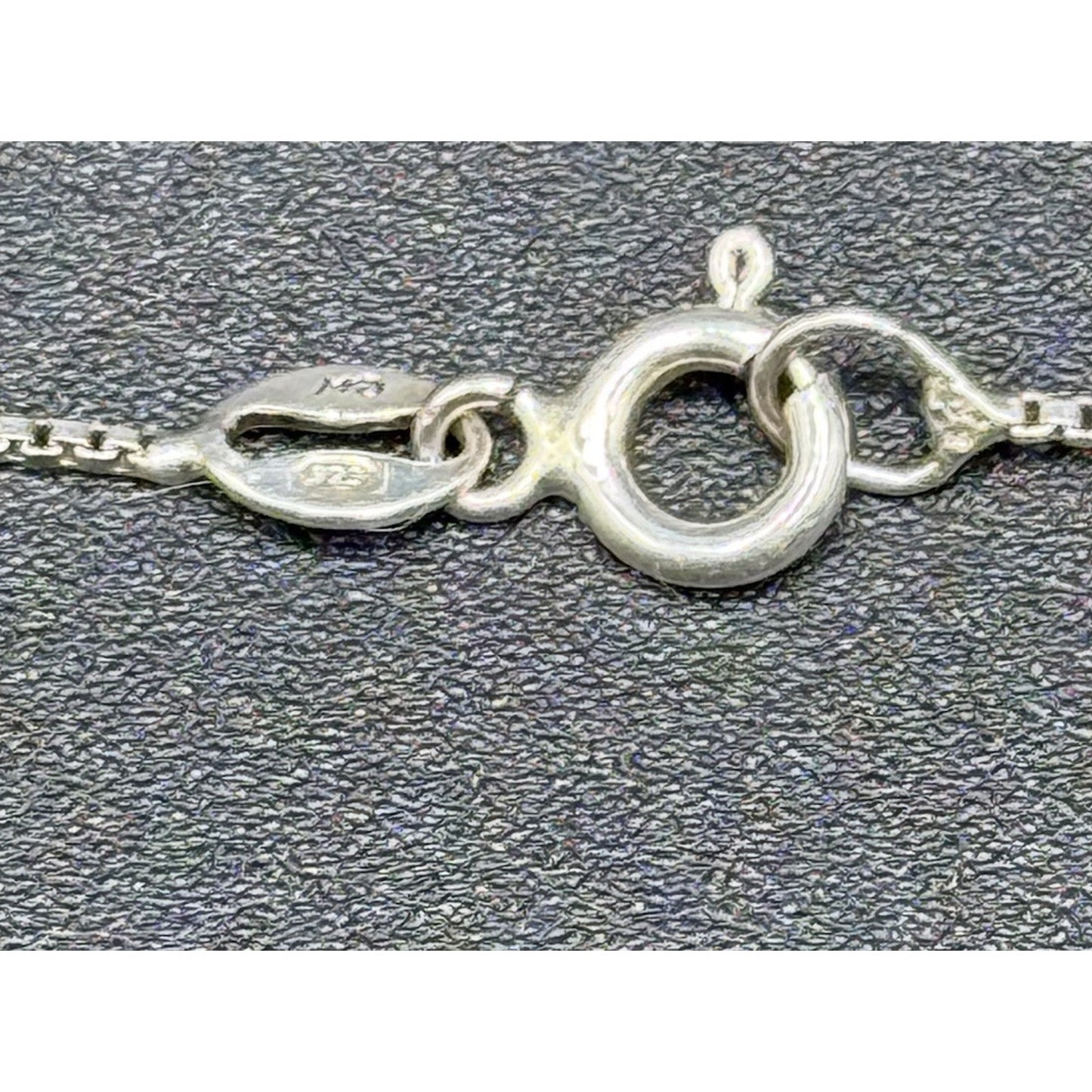 18” Sterling Silver Black Diamond Cross Pendant Necklace P3