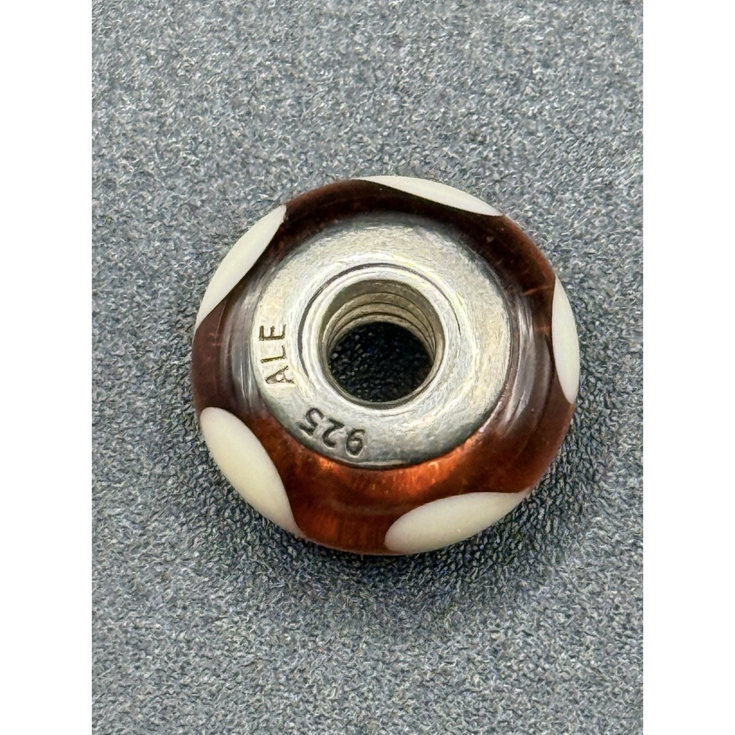 Pandora Sterling Silver Murano Heart Charm ALE 925 N19