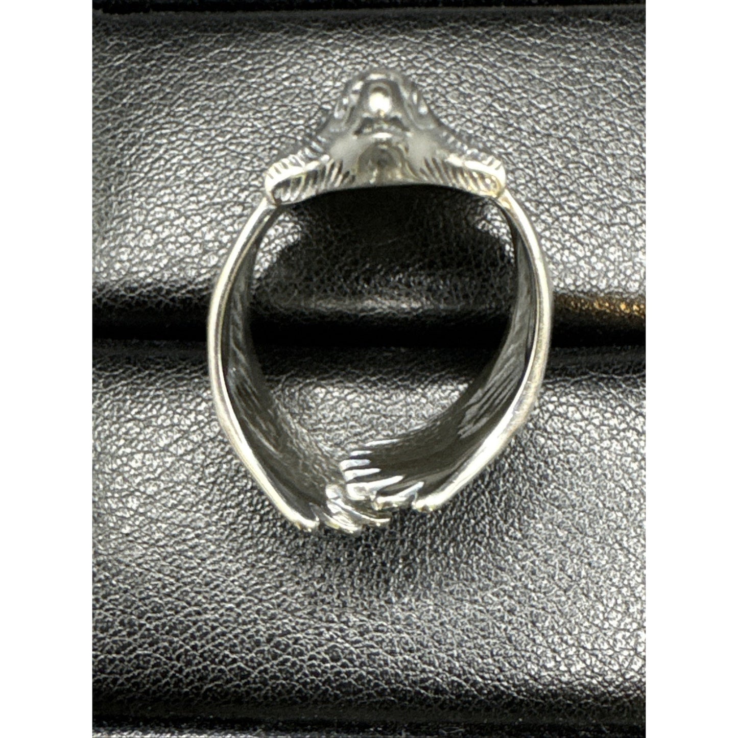 New Condition Sterling Silver Eagle In Flight Ring 925 Size 10