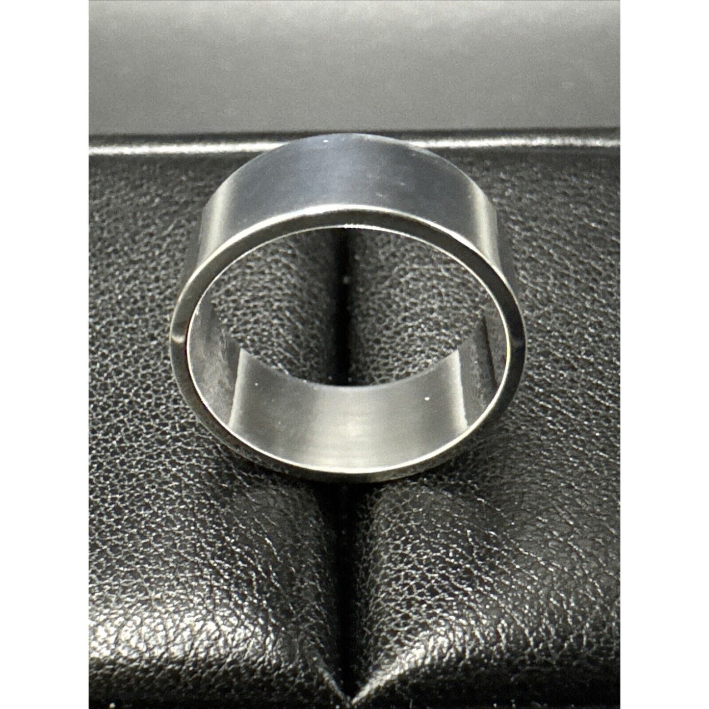 New Condition Sterling Silver Cigar Band Ring 925 Size 6.50