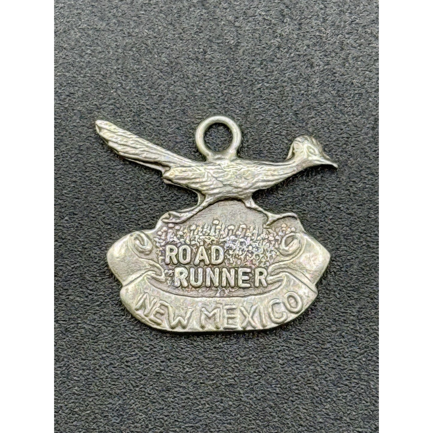 Vintage Sterling Silver Roadrunner New Mexico Charm 925 N28