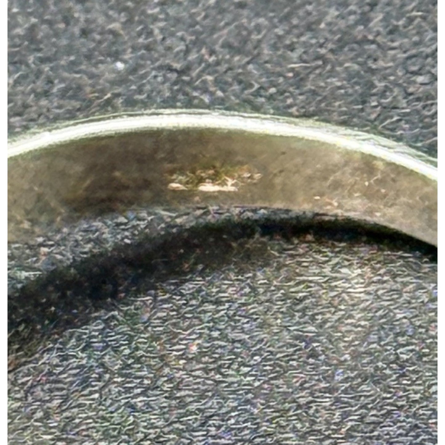 New Condition Sterling Silver Genuine Amethyst Cab Ring Size 10.00 925 P19