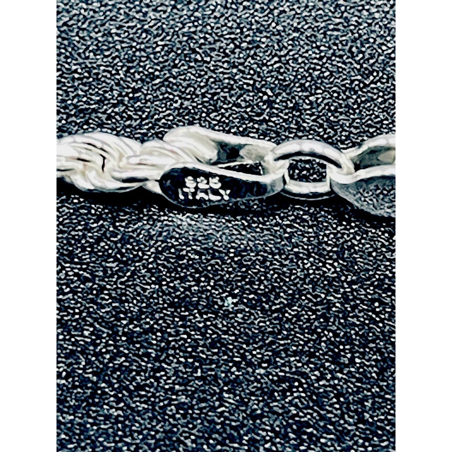 New Condition 22” 3MM Rope Chain Necklace 925