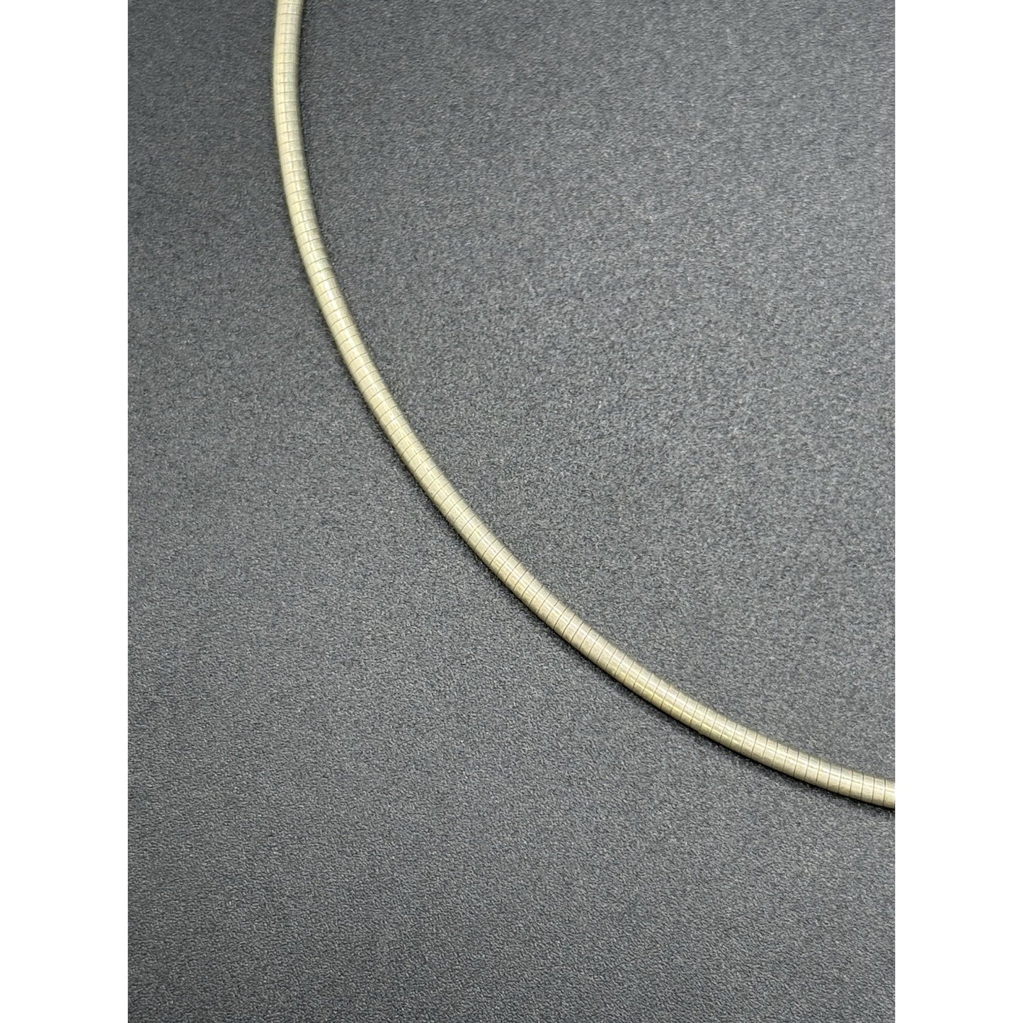 17” Sterling Silver Choker 2.5MM Chain Necklace 10 Grams P10