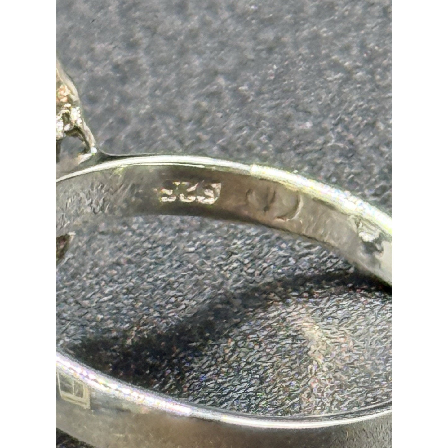 New Condition Sterling Silver Onyx Scorpion Ring Size 7.00