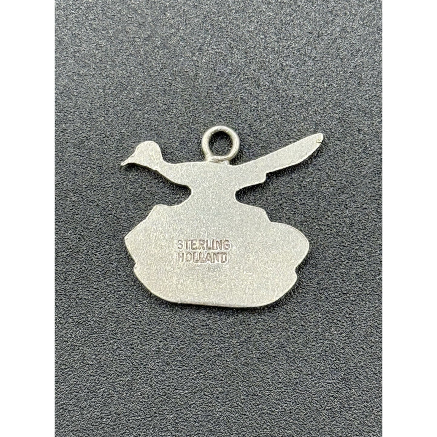 Vintage Sterling Silver Roadrunner New Mexico Charm 925 N28
