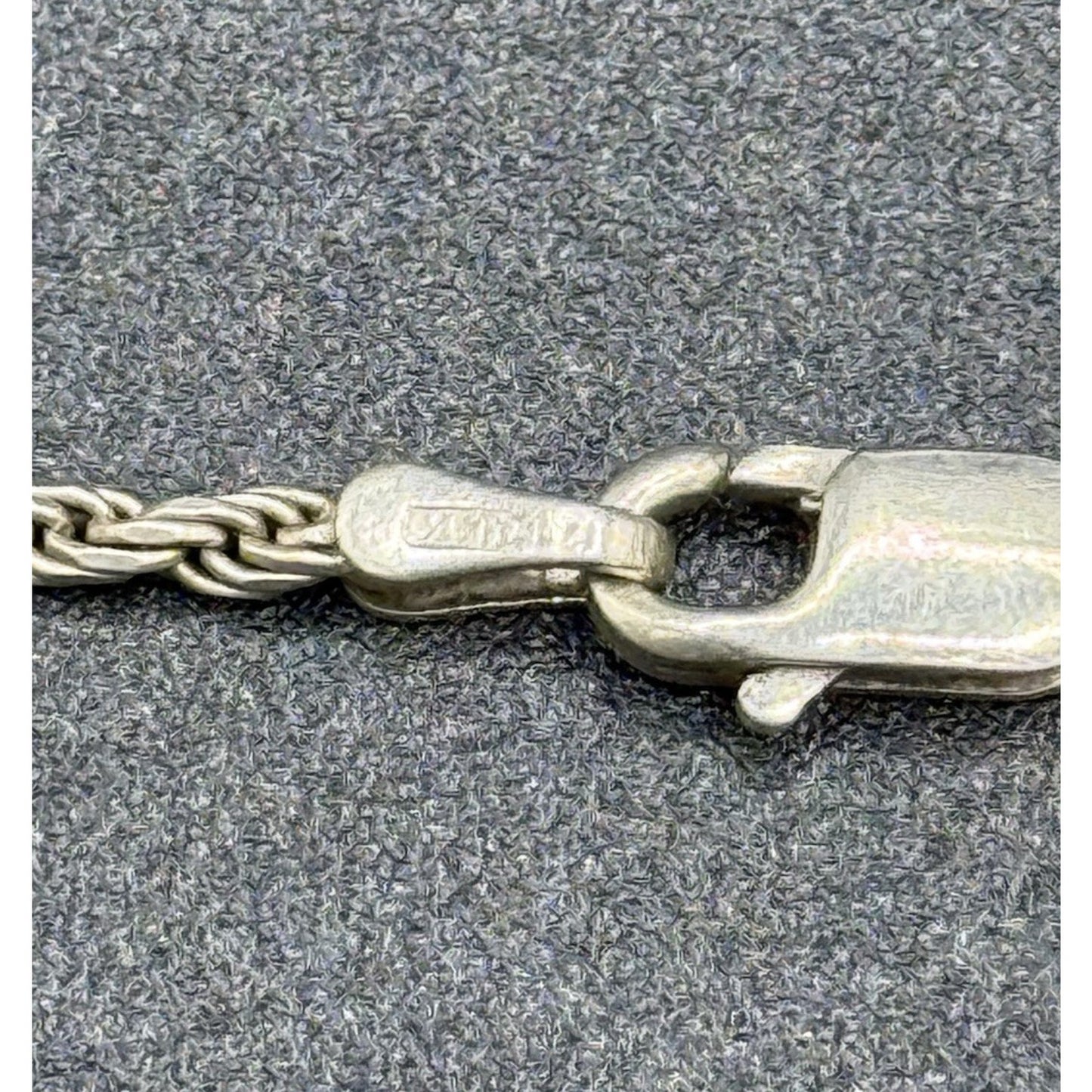 30” Sterling Silver Rope Chain 1.50MM 8 Grams Q7