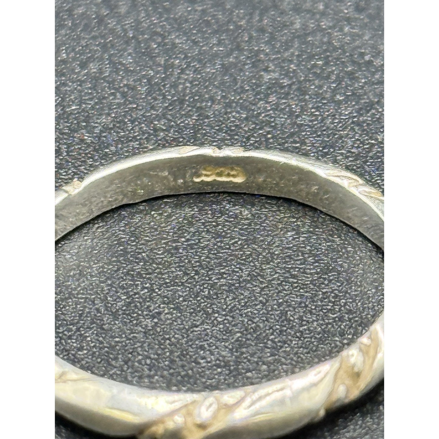 Silpada Sterling Silver Rope Stack Ring Size 8.00 925 #5 P7