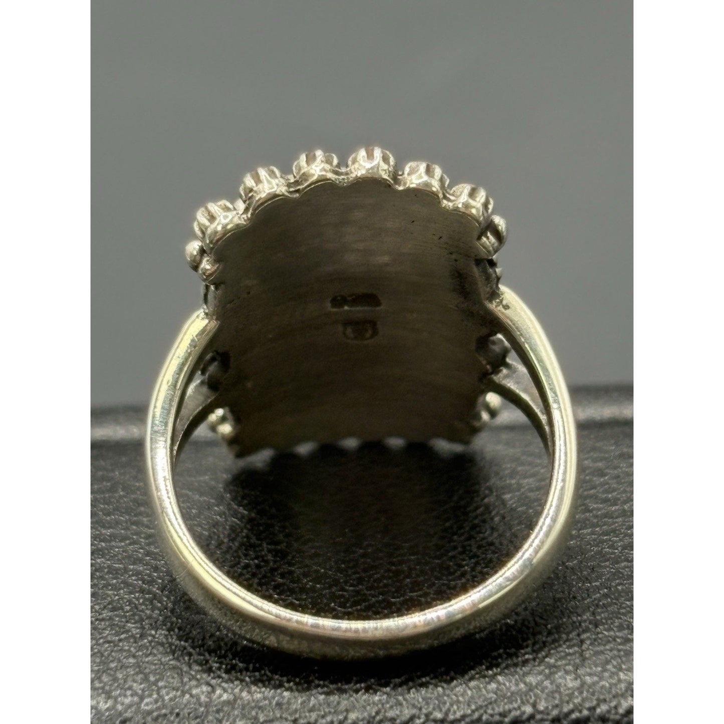 New Condition Sterling Silver Moonstone Turquoise Ring Size 5