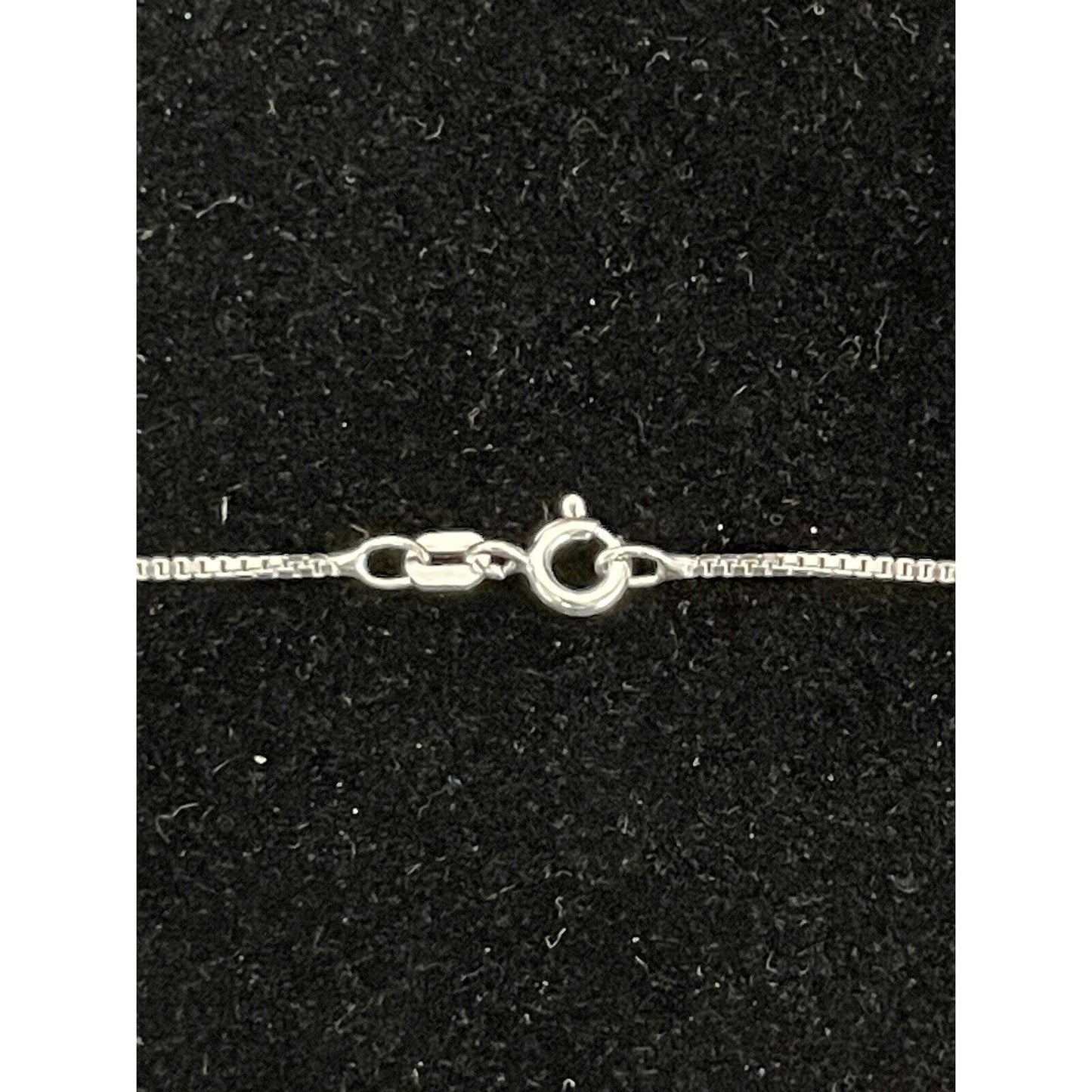 20” Sterling Silver Floral Locket Pendant Necklace 23x19MM New Condition