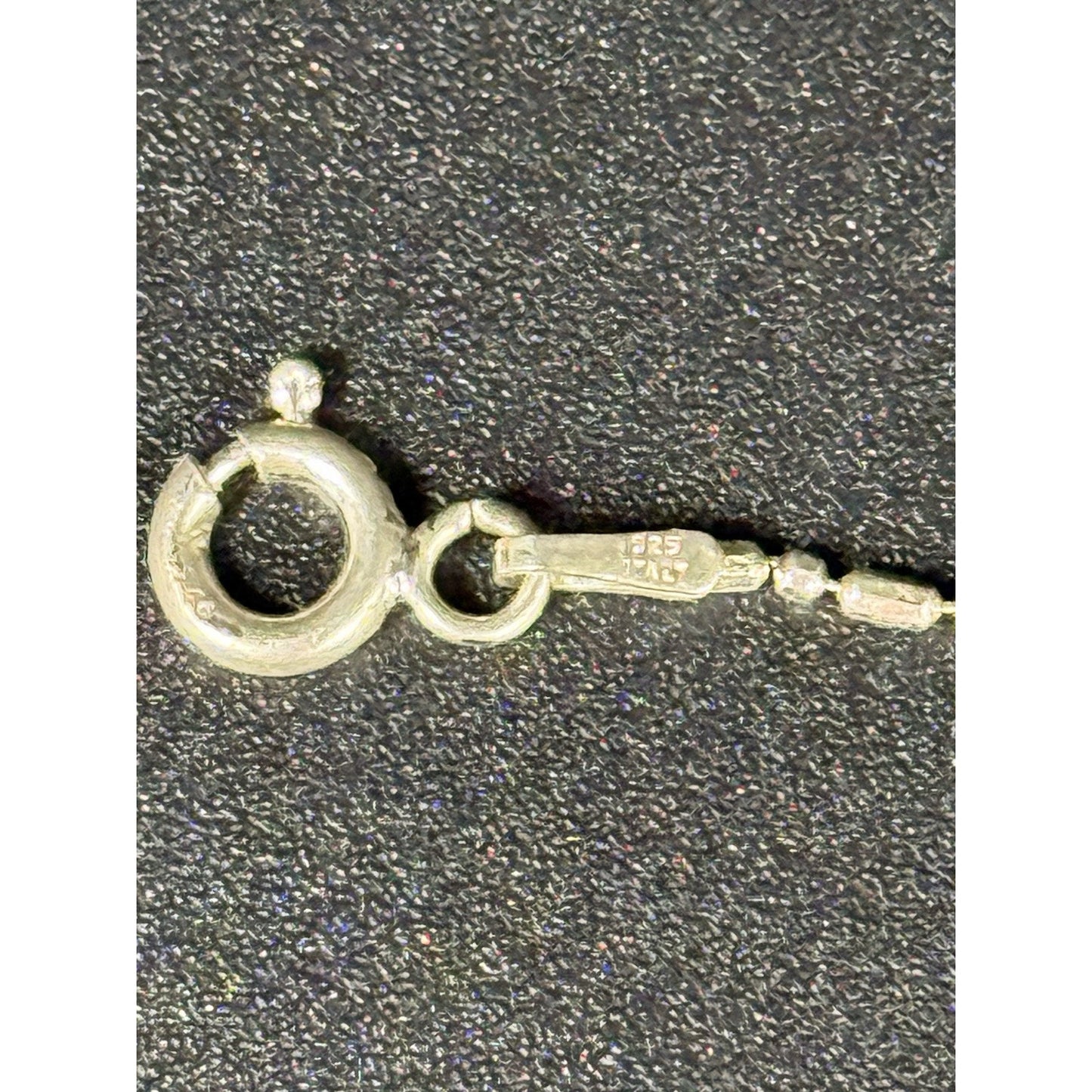 9” Sterling Silver Dashes Anklet Bracelet 925 P10