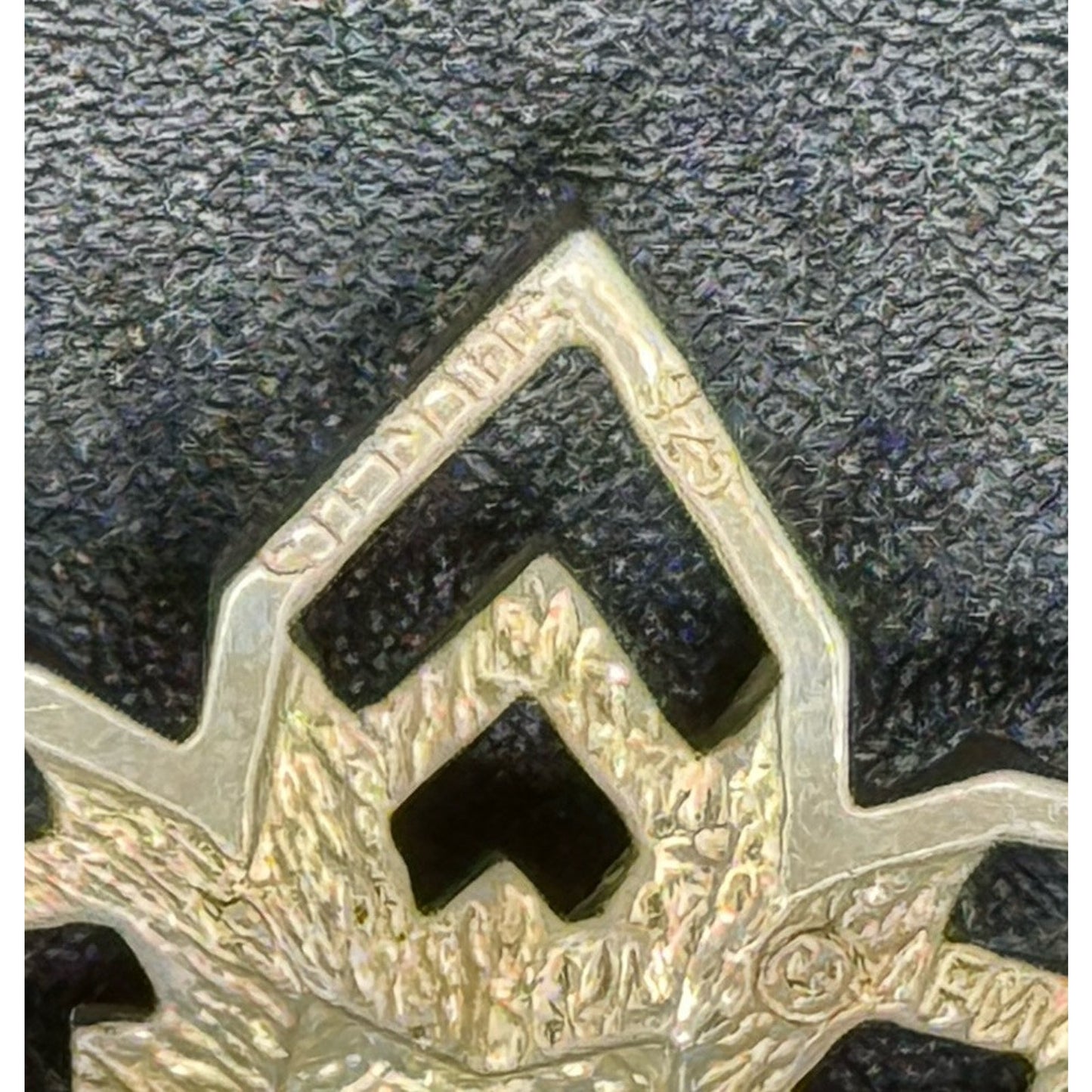 1984 Sterling Silver Franklin Mint Sapphire Snowflake Pendant Necklace P3