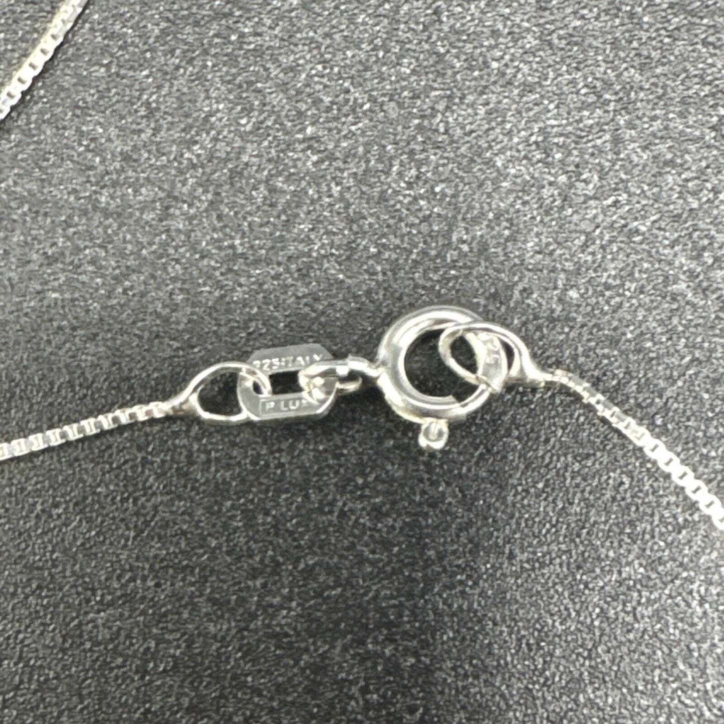 18” Sterling Silver Genuine Pearl CZ Pendant Necklace 925 N1