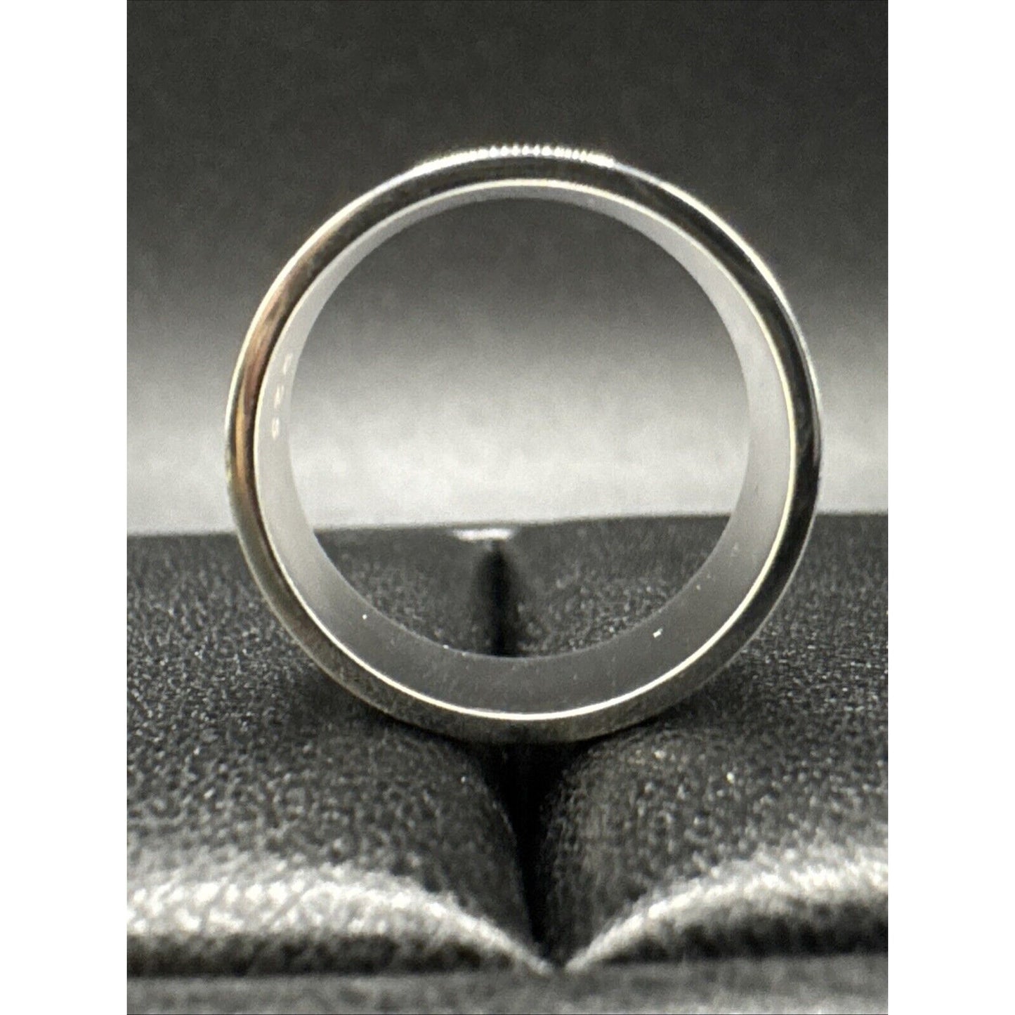 New Condition Sterling Silver Cigar Band Ring 925 Size 6.50