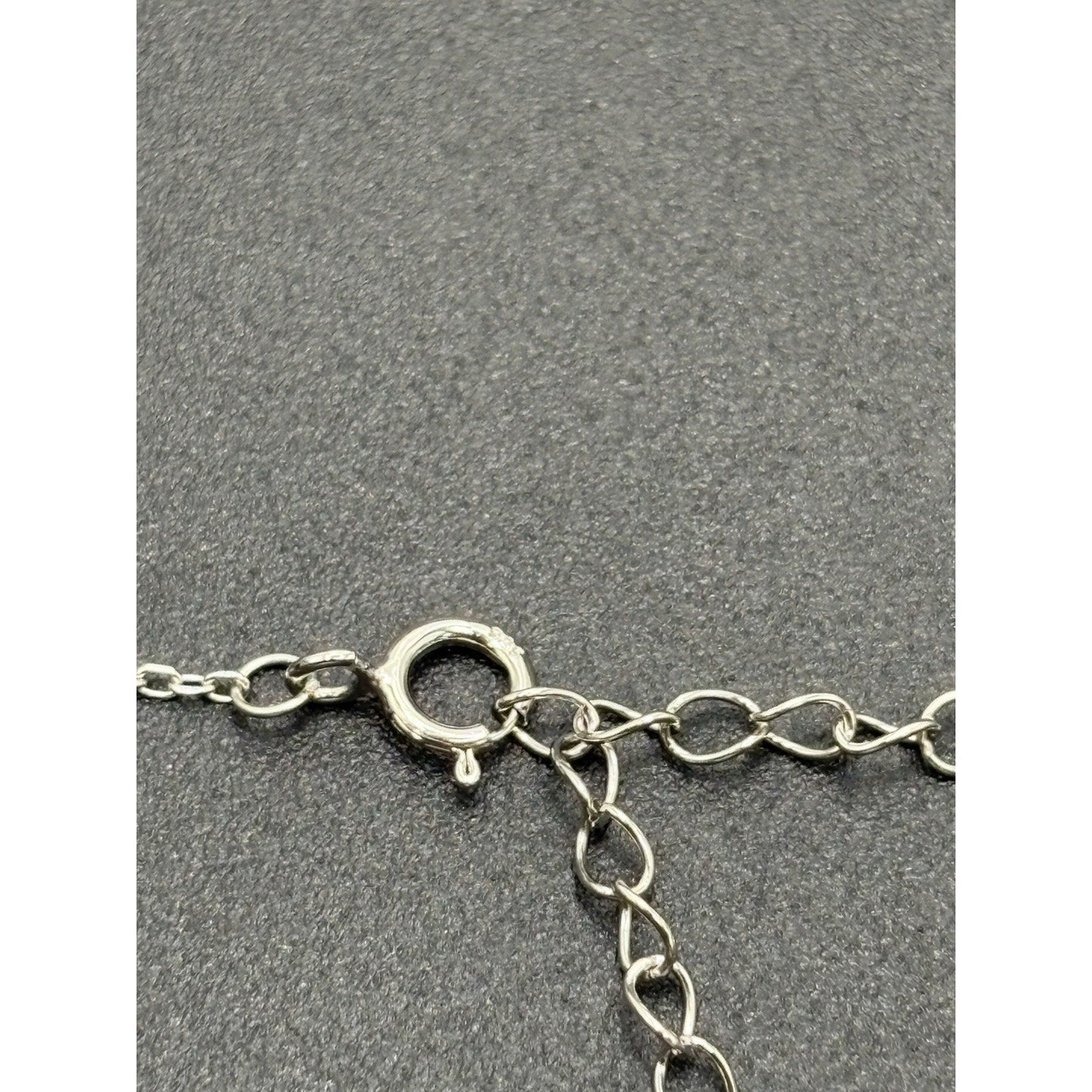 NewCondition SterlingSilver CubicZirconia Butterfly Dainty Pearl Necklace