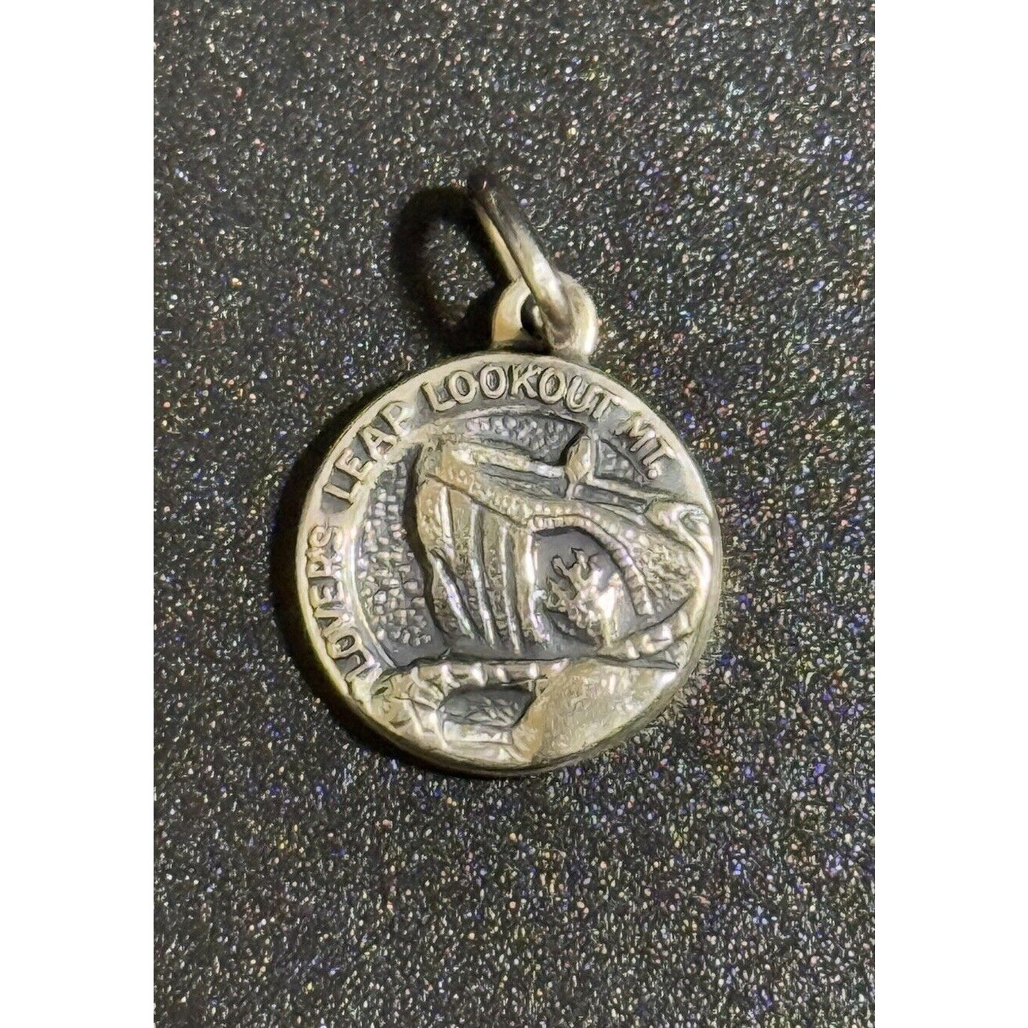 Lovers Leap Lookout Mountain Sterling Silver Charm 925 M22