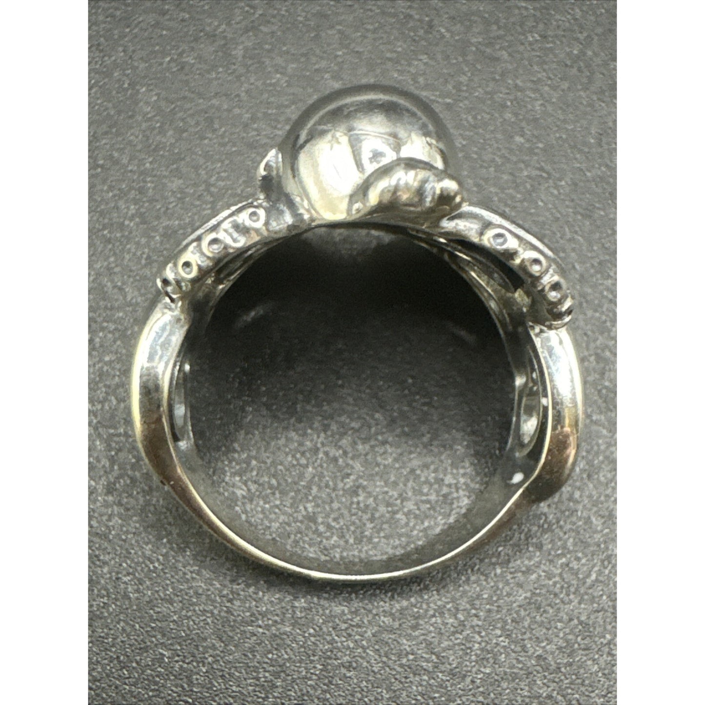 New Condition Sterling Silver Octopus Ring 925 Size 10
